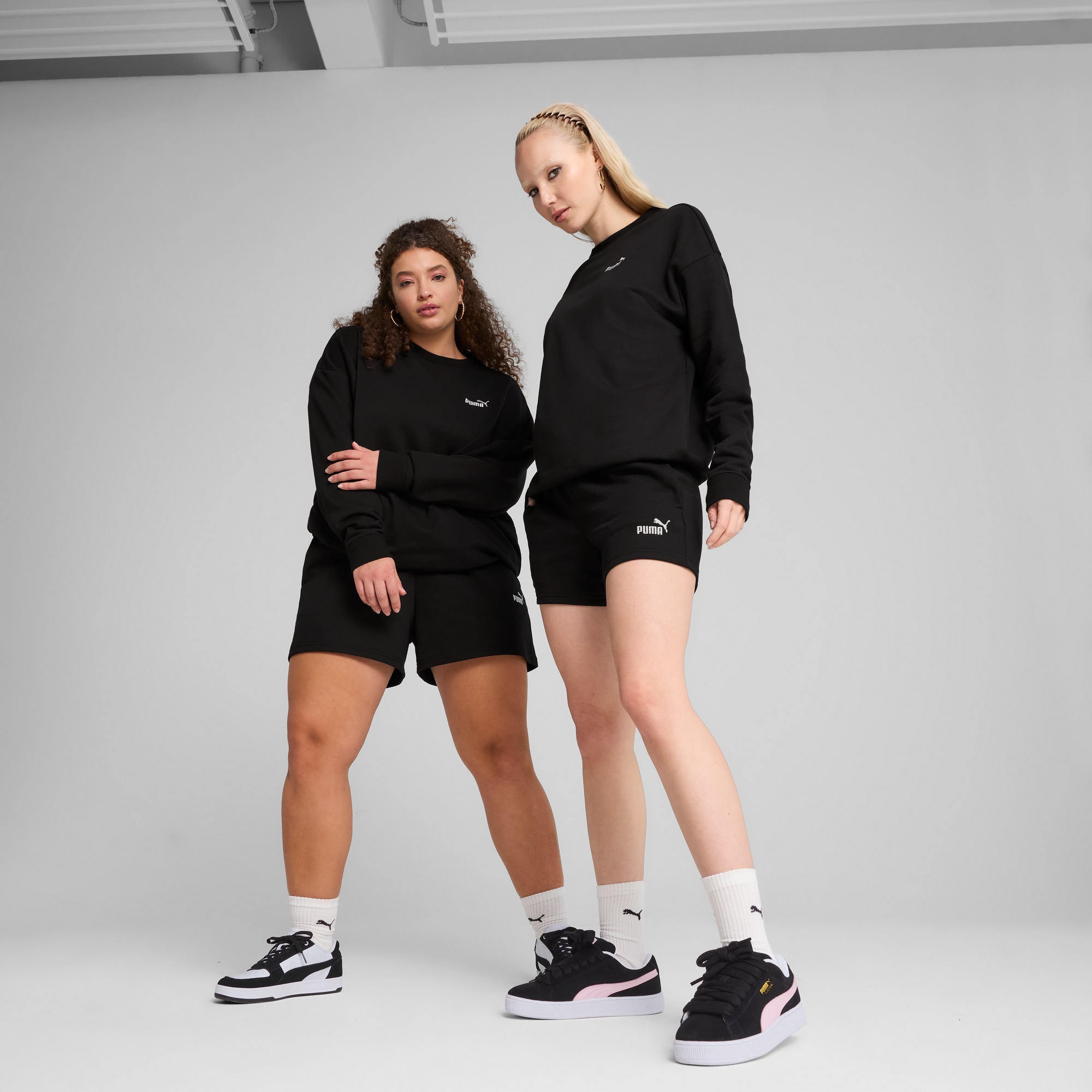 Image of PUMA Trainingsshorts "ESS SMALL NO 1 LOGO 4 SHORTS TR" mit Eingrifftasche, mit Rippenbund, mit Seitenschlitzen