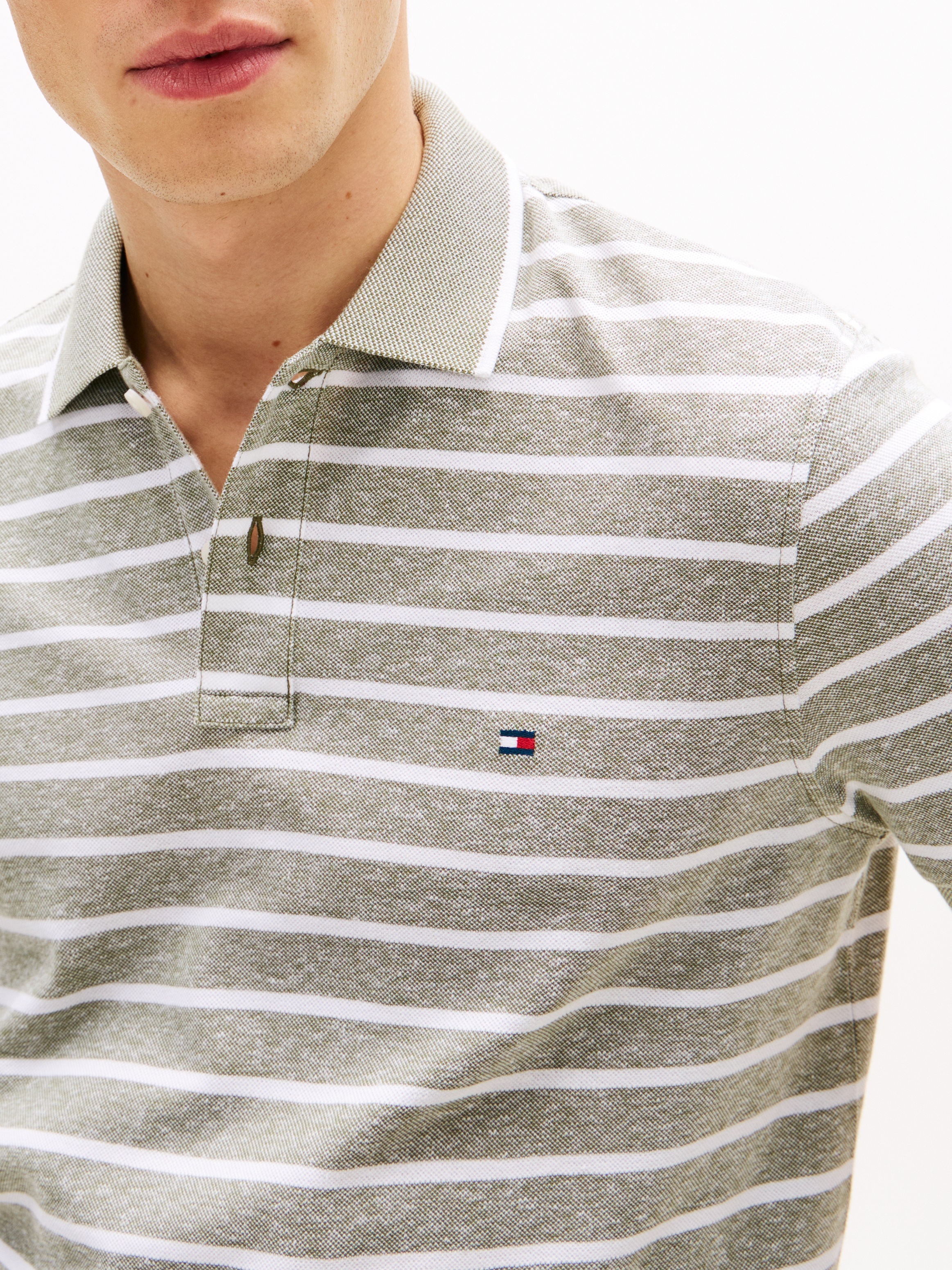 Tommy Hilfiger Poloshirt »LINEN PIQUE REGULAR«
