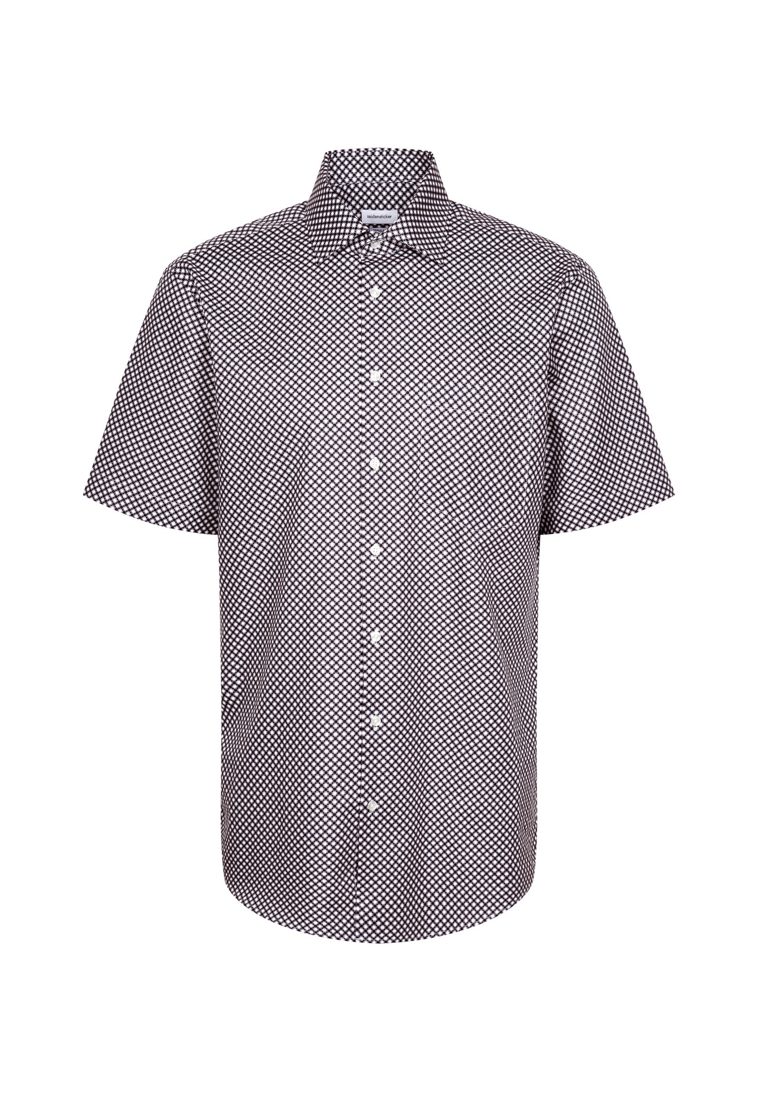 seidensticker Businesshemd »Regular« Regular 1/2 Kentkragen Druck