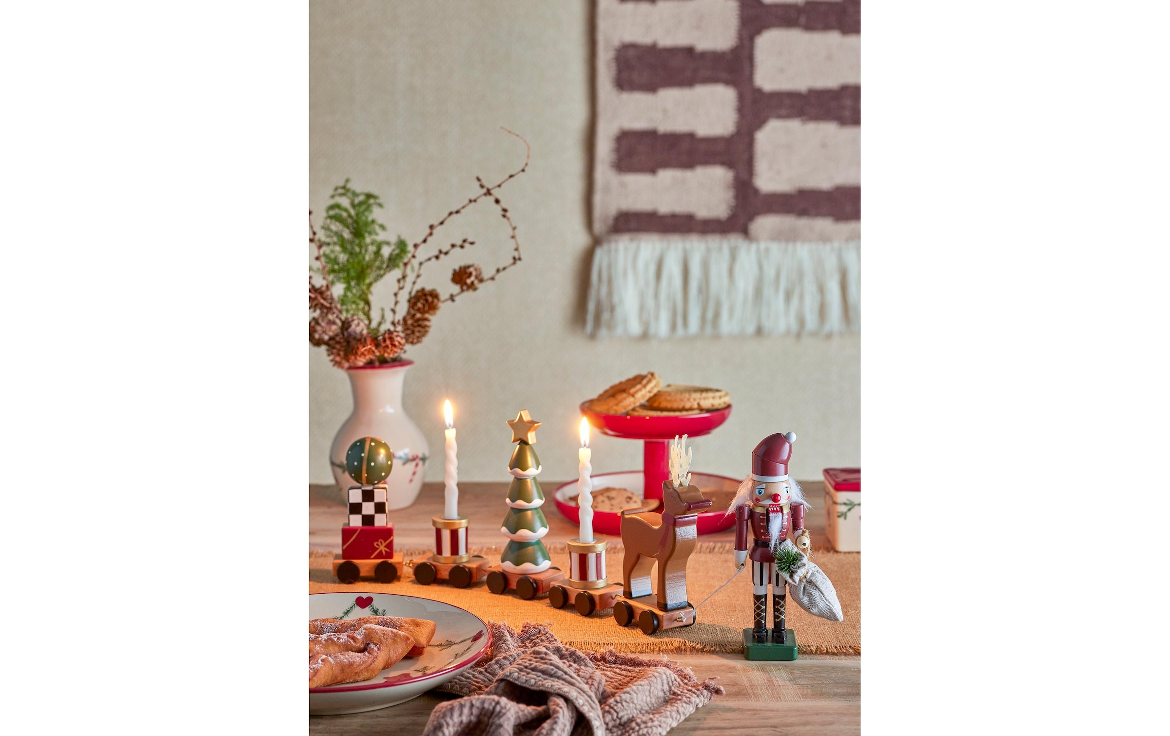 Bloomingville Weihnachtsfigur »Vadim Nussknacker«