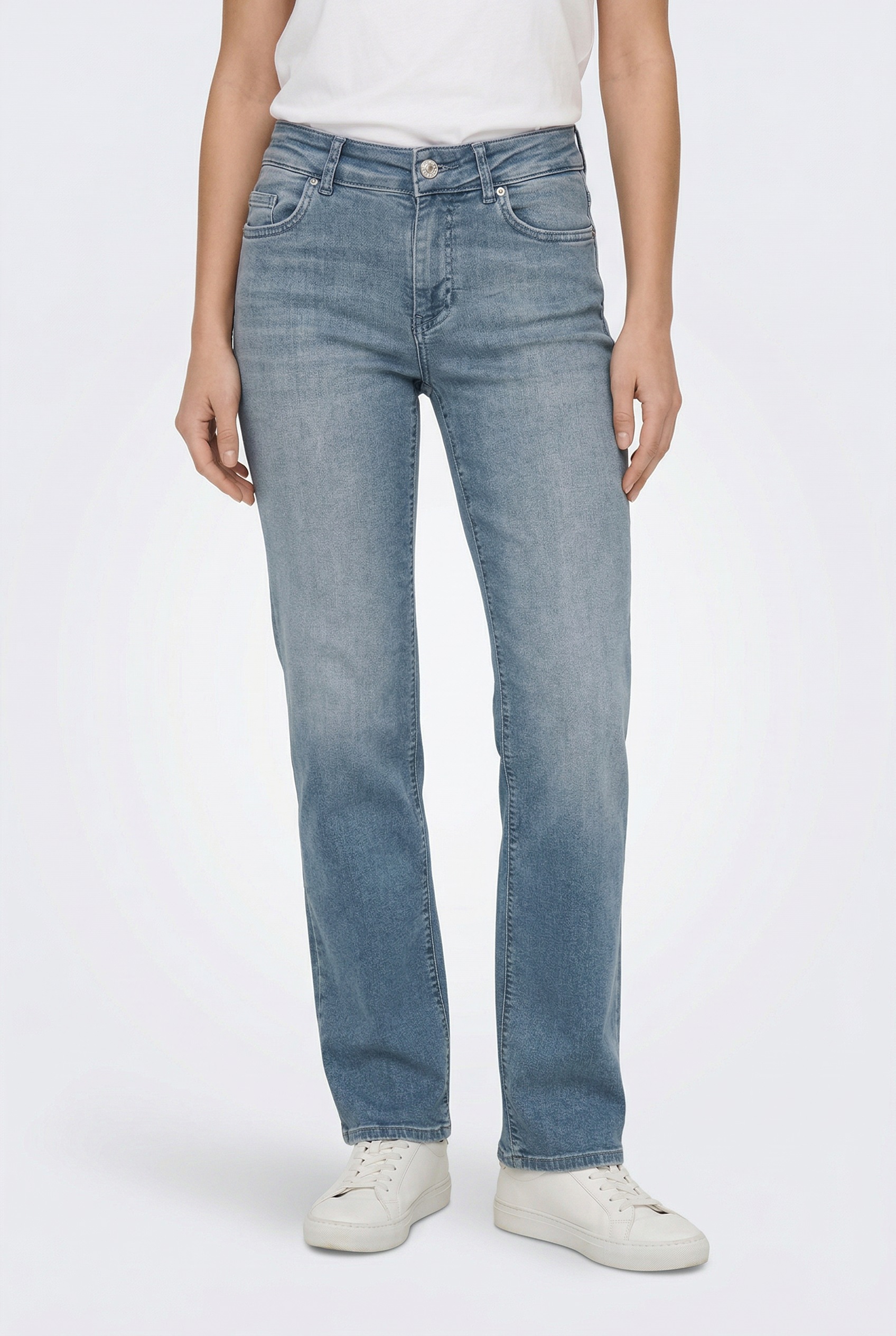 Image of ONLY Straight-Jeans "ONLBLUSH MID STRAIGHT DNM REA558 NOOS"