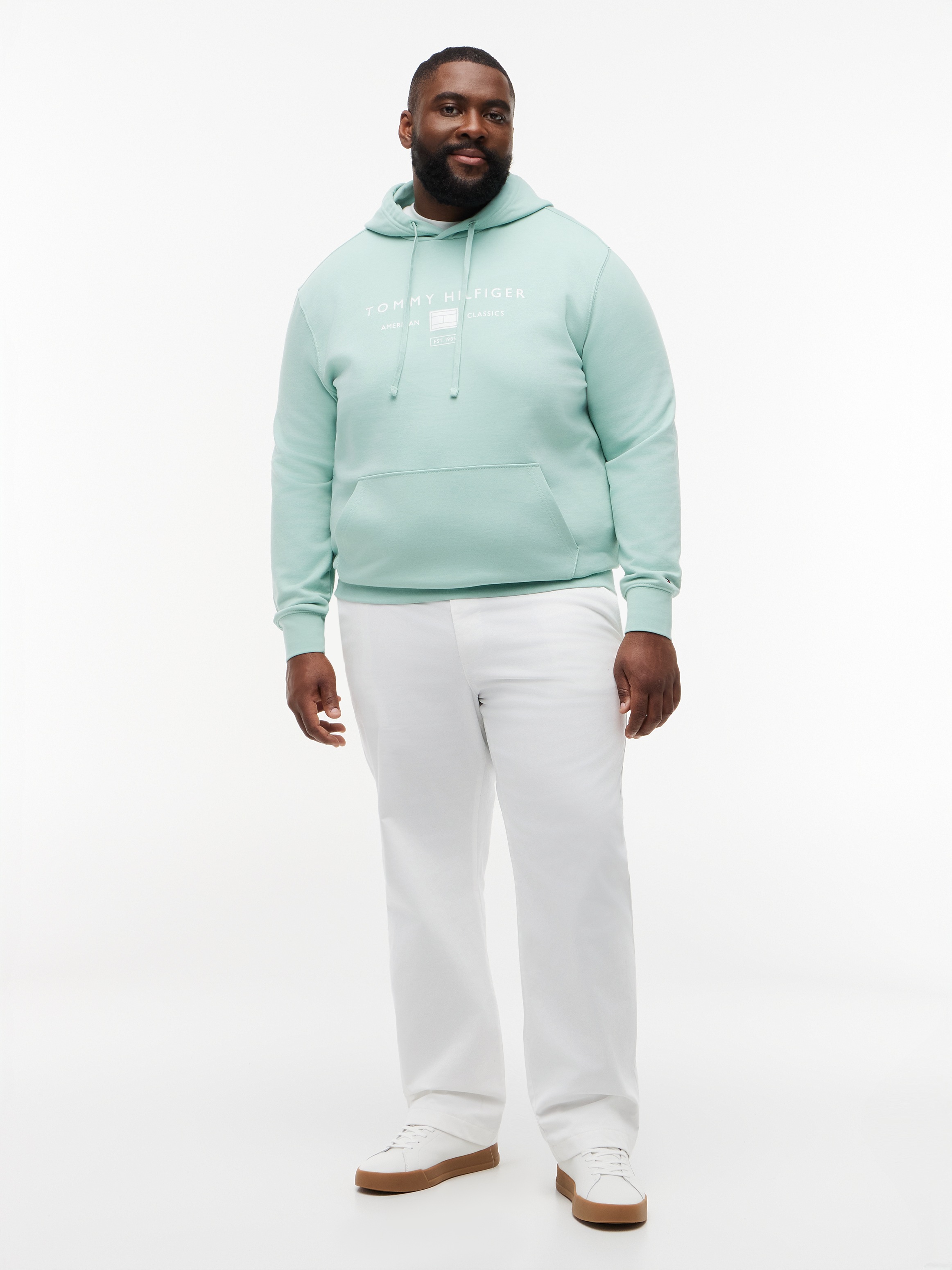 Tommy Hilfiger Big & Tall Hoodie »BT-BRAND L0VE TR MONO STOCK«, grandes tailles, coupe normale
