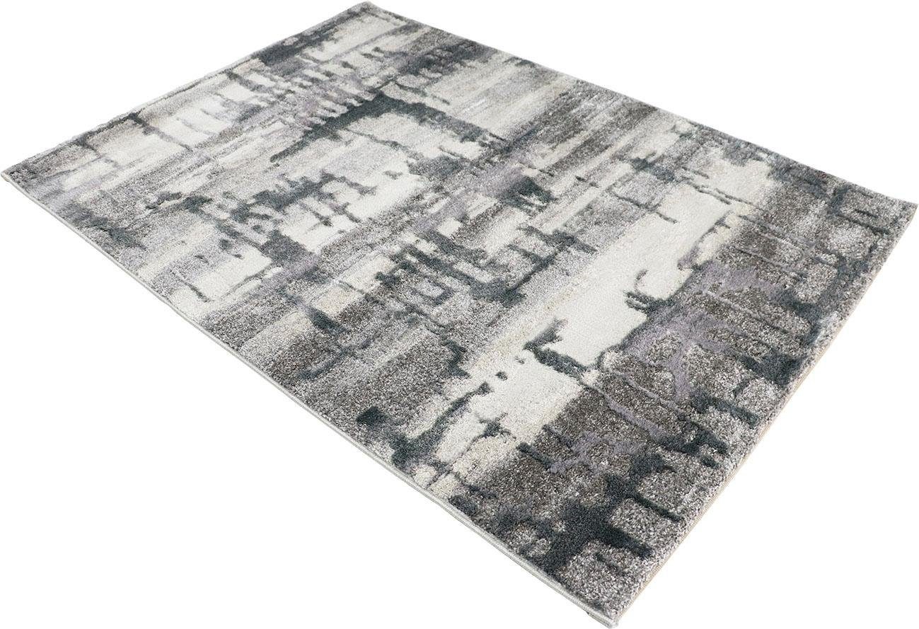 Image of RESITAL The Voice of Carpet Läufer »Safir 8010«, rechteckig, 16 mm Höhe, Teppich-Läufer, Kurzflor, gewebt, mit Hoch-Tief-Struktur, ideal im Flur & Schlafzimmer bei Ackermann Versand Schweiz