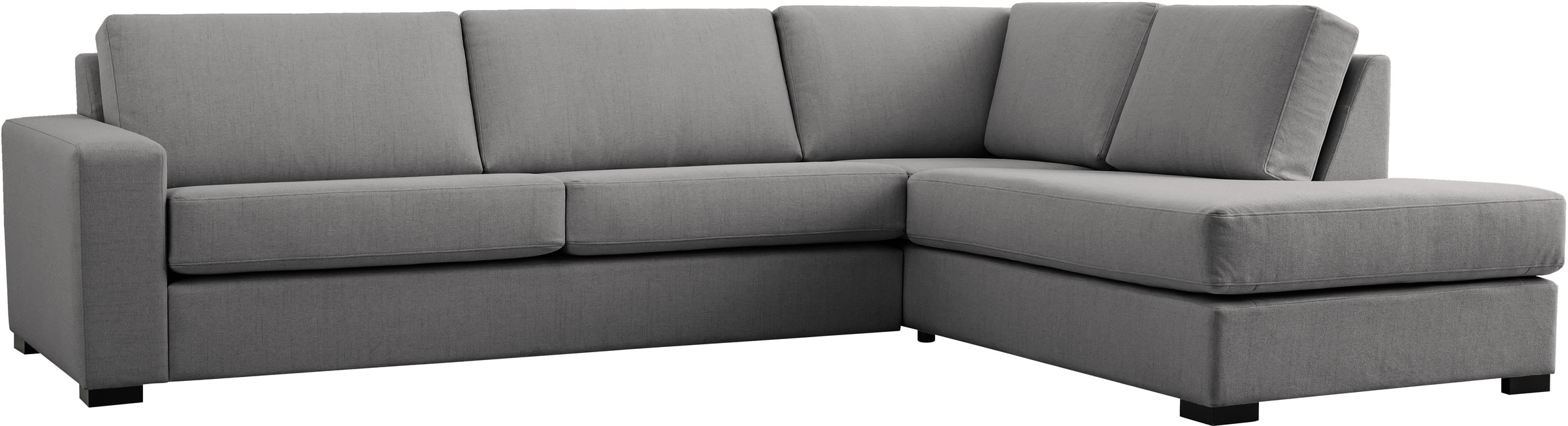 Home affaire Ecksofa »Branwell« Breite 304 cm, Struktur fein, mit Wellenunterfederung