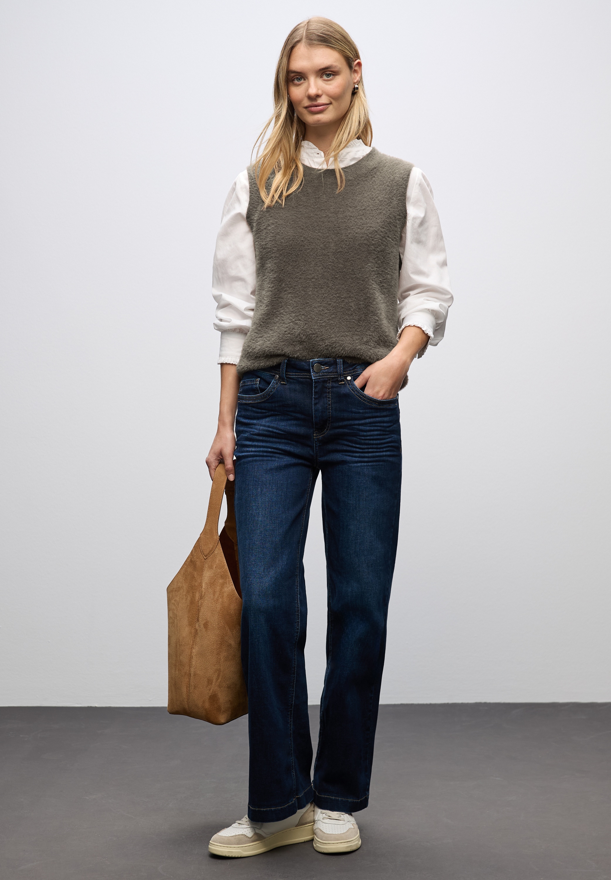 STREET ONE Pull-over aus kuschelig weicher Qualität, Regular Fit