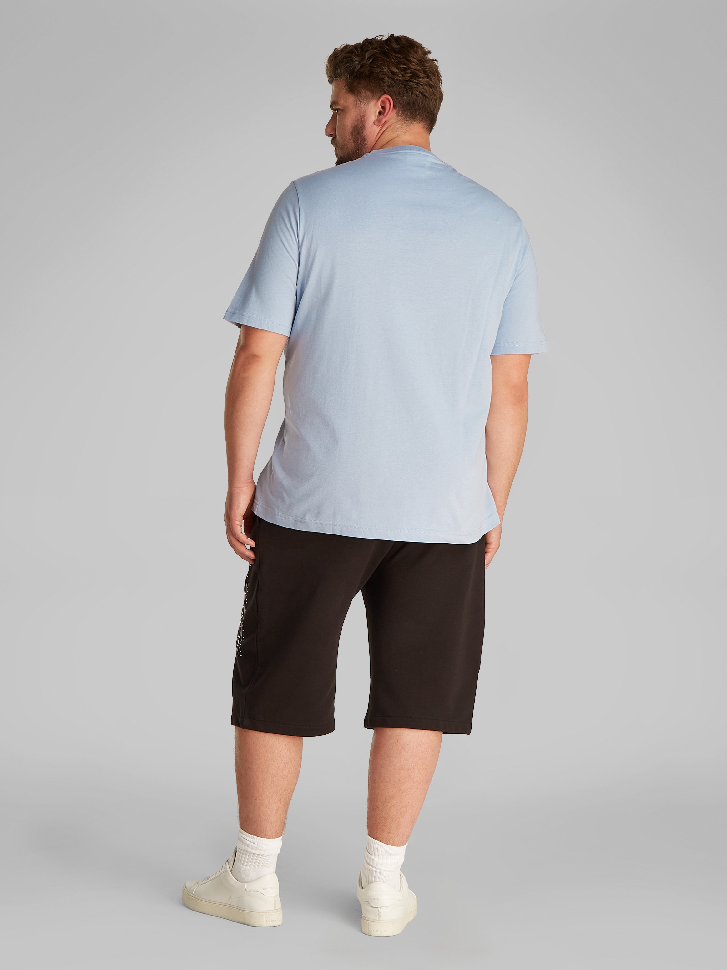 Calvin Klein Big&Tall T-Shirt »BT_CP-DOUBLE LOGO T-SHIRT«, in grossen Grössen