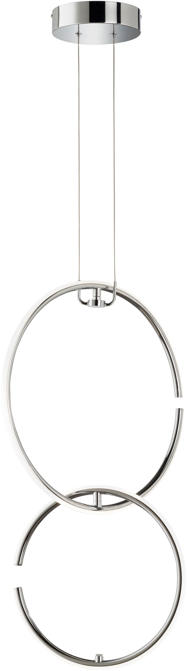 Image of WOFI LED Pendelleuchte »Pendelleuchte Click&match 2flg«, LED-Modul, 1 St., Neutralweiss, modern bei Ackermann Versand Schweiz