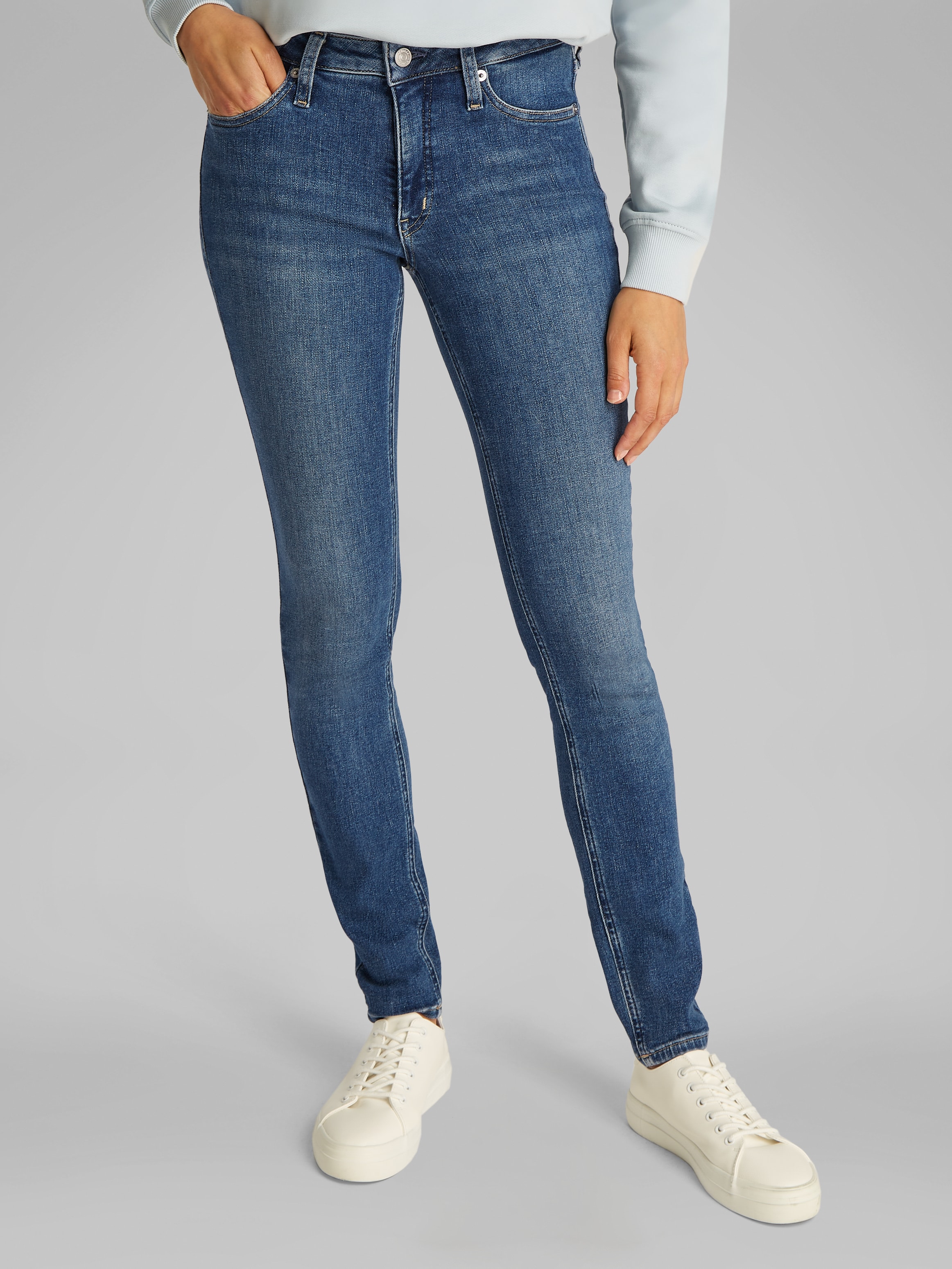 Calvin Klein Jeans Skinny-fit-Jeans »MID RISE SKINNY«