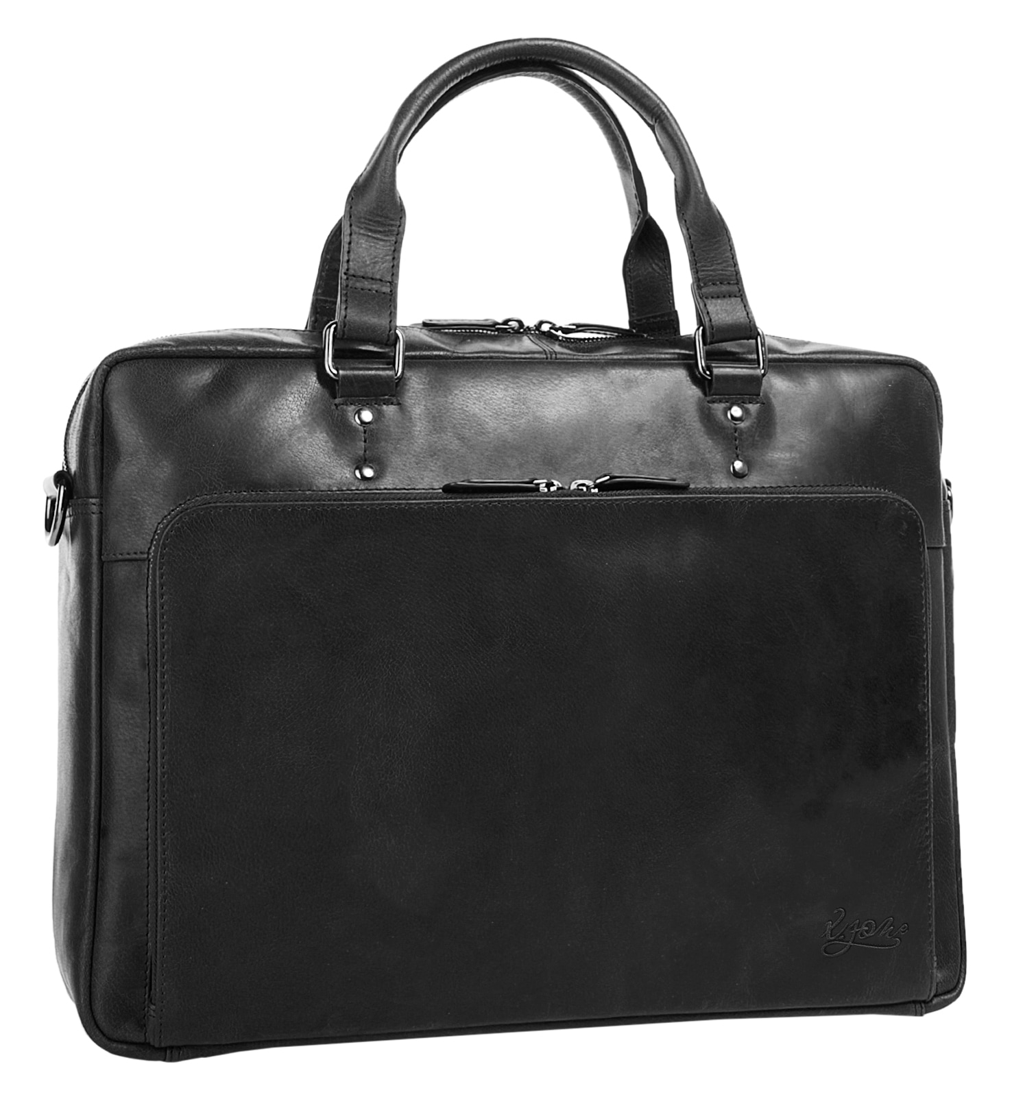 X-Zone Laptoptasche, echt Leder