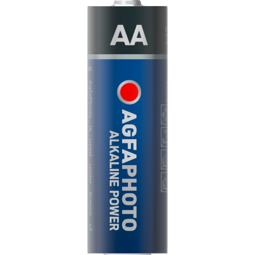AgfaPhoto Batterie »48er Pack Alkaline, Mignon, AA, LR06, 1.5V, Platinum, Karton«, (Packung, 48 St.)