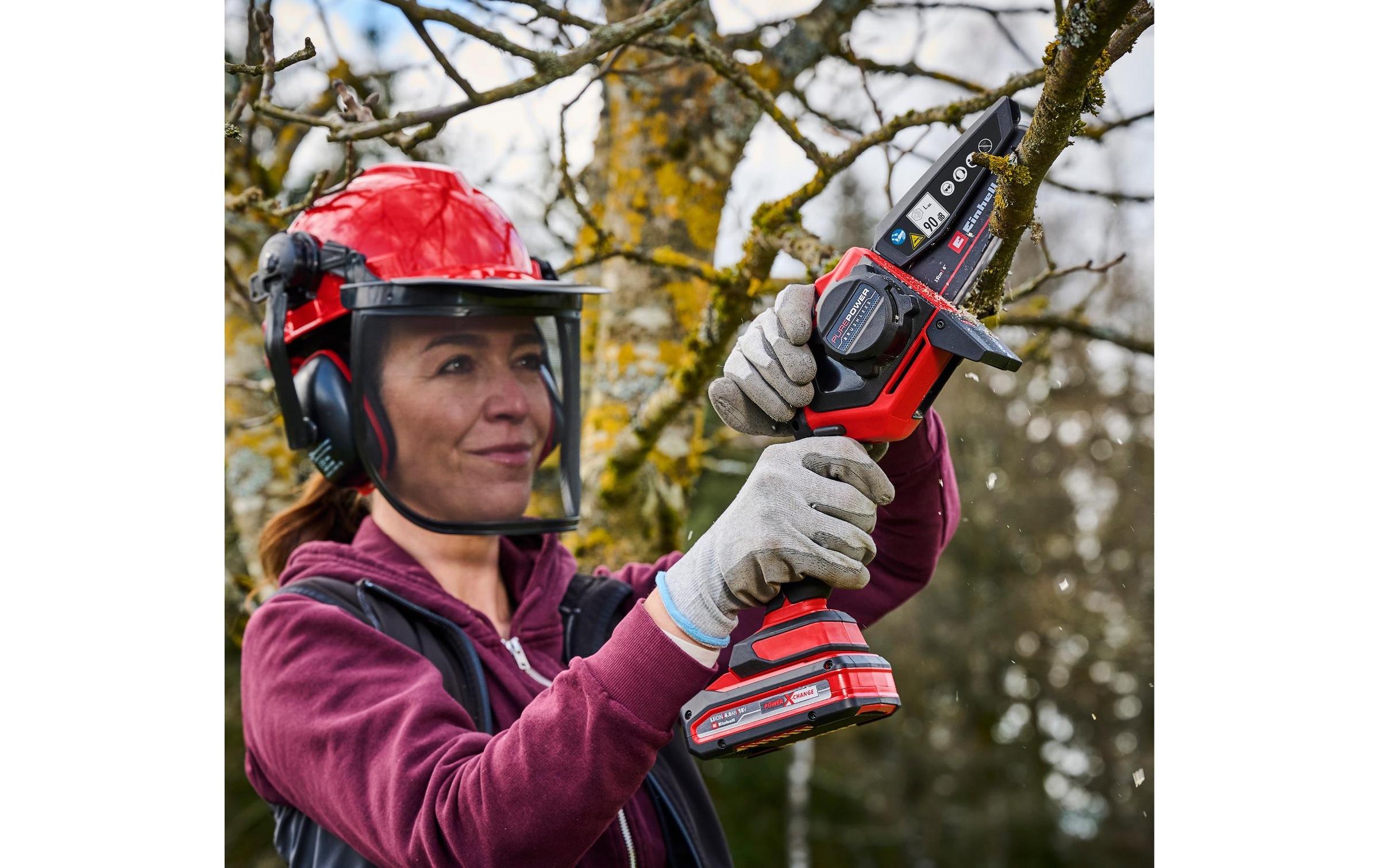 Einhell Akku-Kettensäge »Einhell GE-PS 18/15 Li 12.5 cm Schnittlänge, Holster Kit«