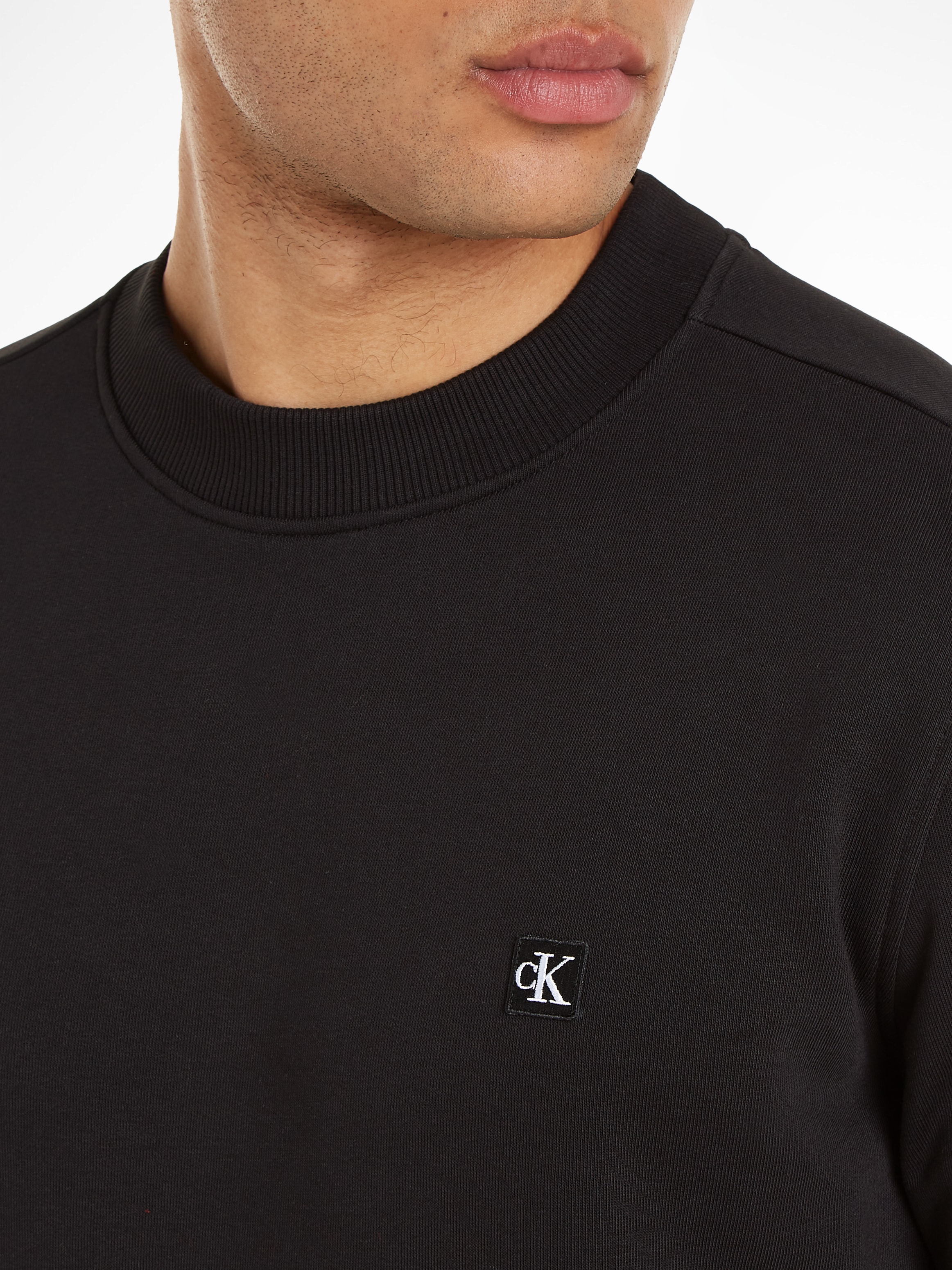 Calvin Klein Jeans Sweatshirt »CK EMBRO BADGE CREW NECK«