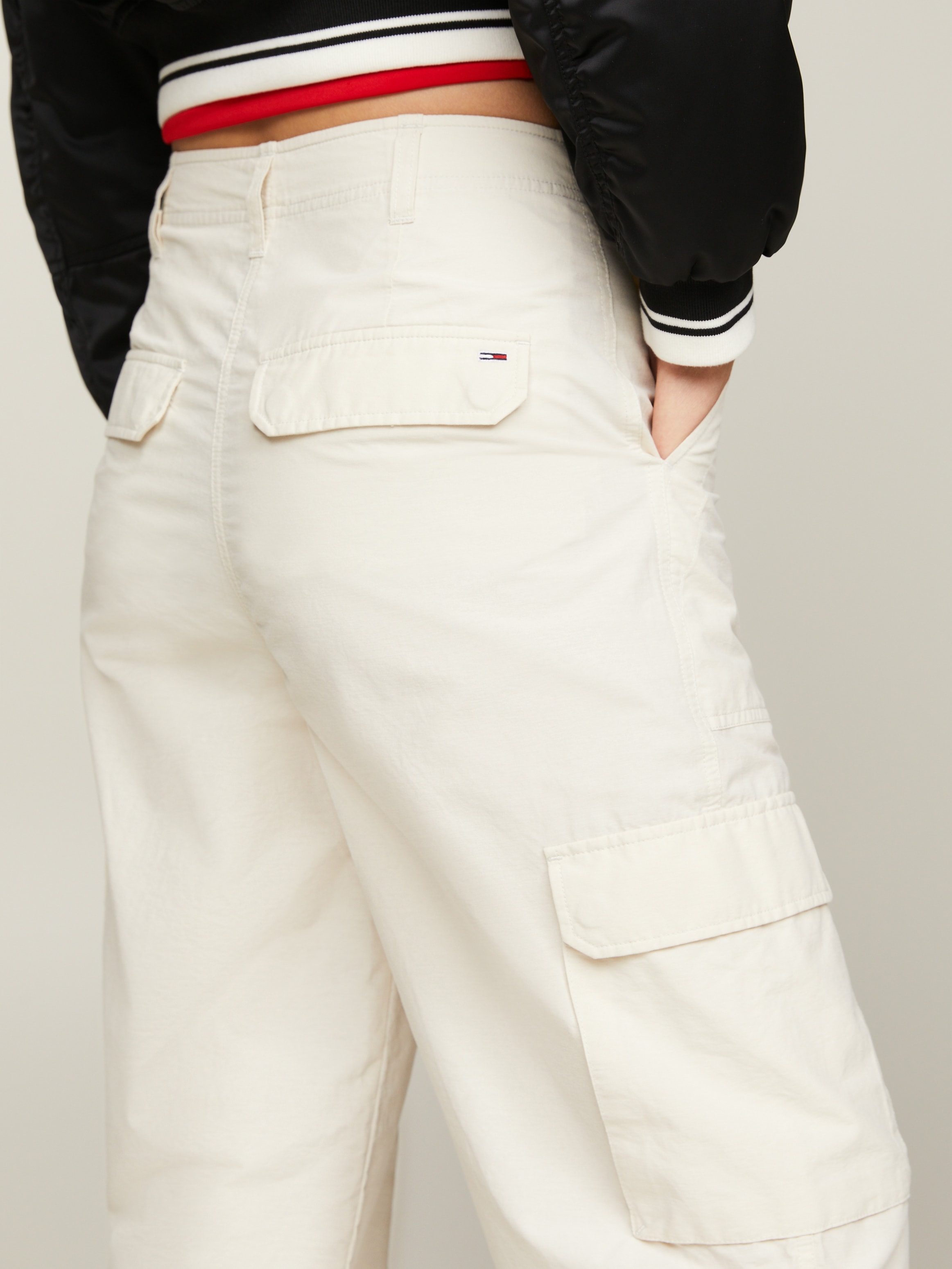 Tommy Jeans Cargohose »TJW HARPER HR CARGO PANT«, mit grossen aufgesetzten Taschen