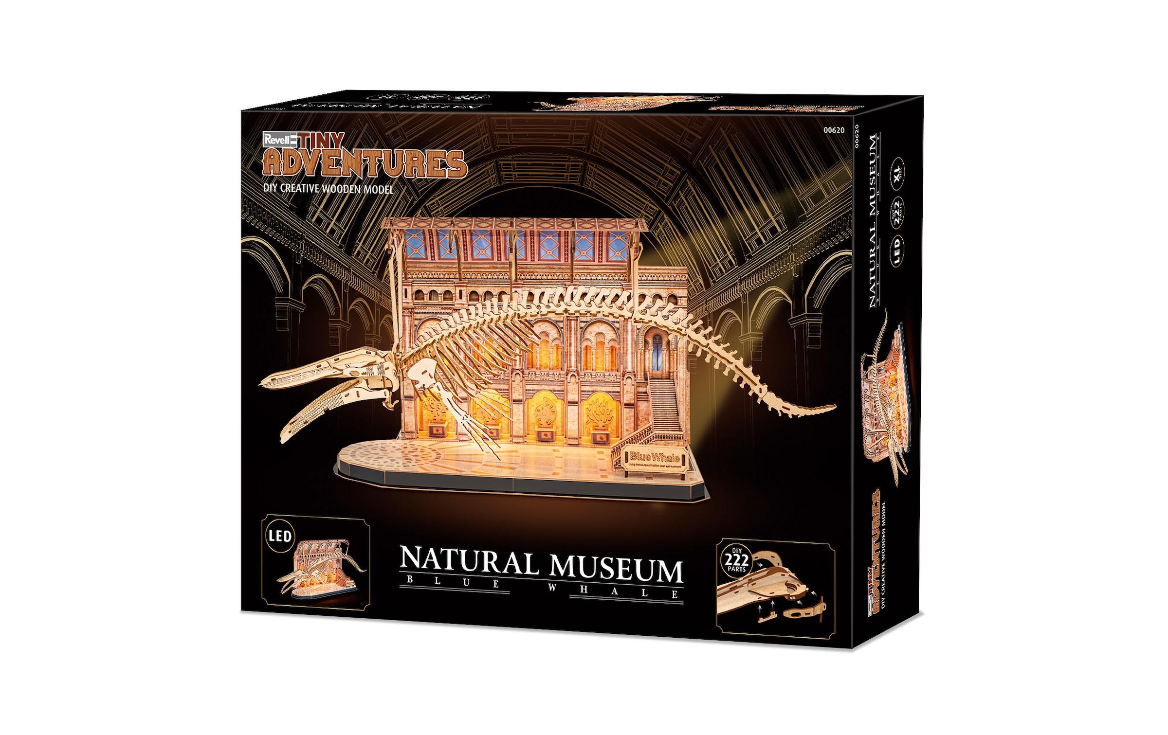 Revell® Modellbausatz »Tiny Adventures – Natural Museum Blue Whale Miniatur«