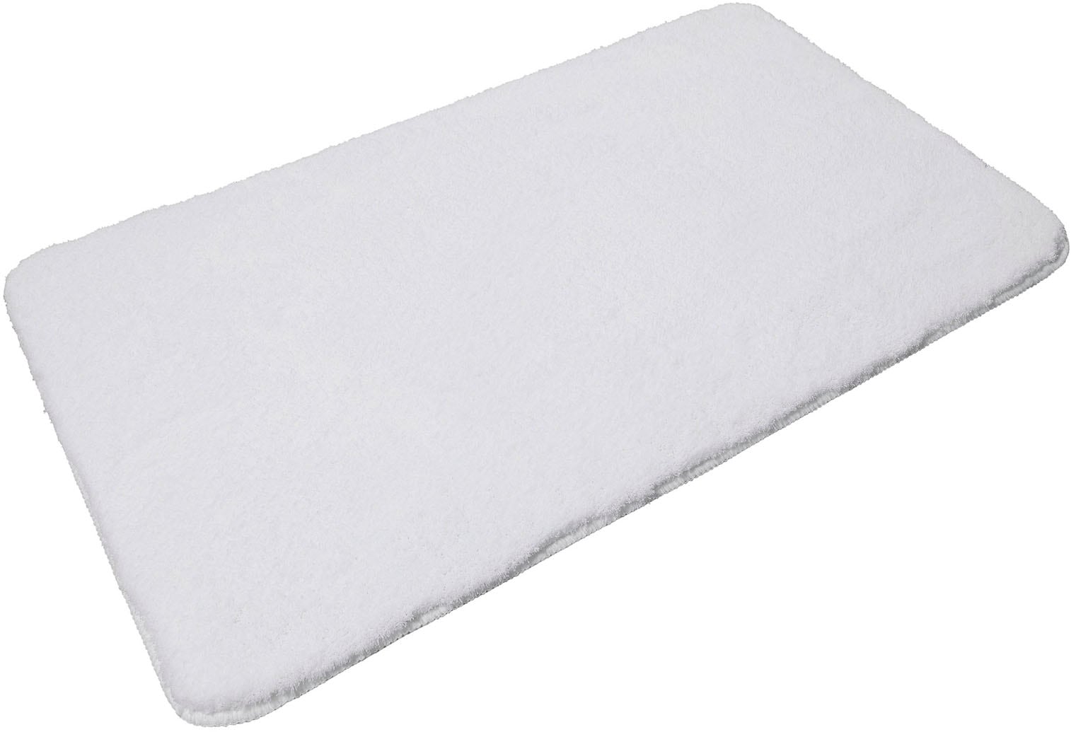 Wecon home Basics Badematte »Joris« Höhe 20 mm rutschhemmend beschichtet strapazierfähig waschbar, viele Grössen, Badezimmerteppich, uni