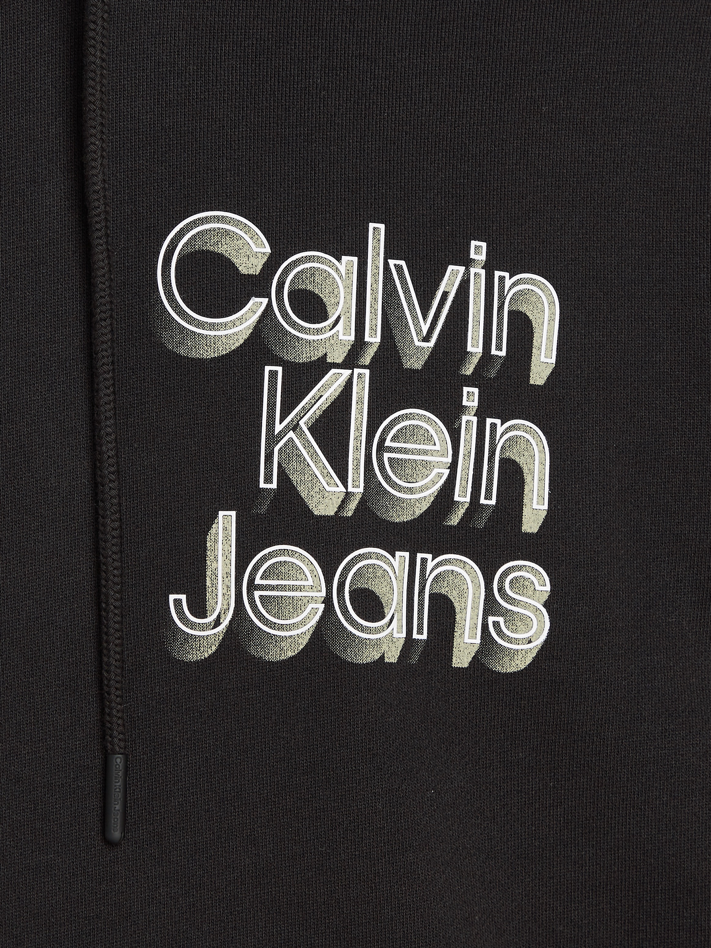 Calvin Klein Jeans Kapuzensweatshirt »STACKED EUPHORIC LOGO HOODIE«, mit Logoschriftzug