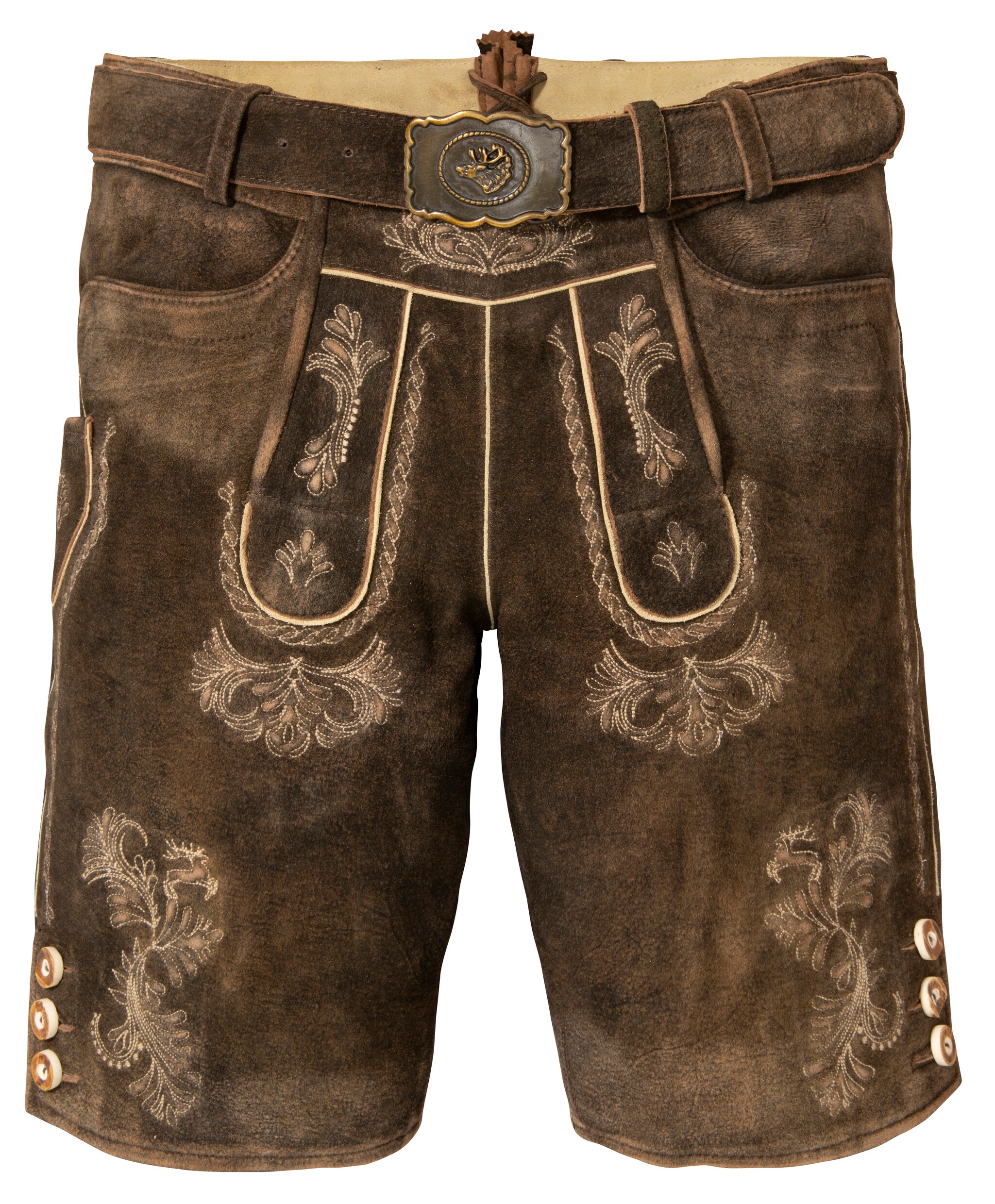 Image of MarJo Trachtenlederhose, Herren, mit echten Beinknöpfen bei Ackermann Versand Schweiz