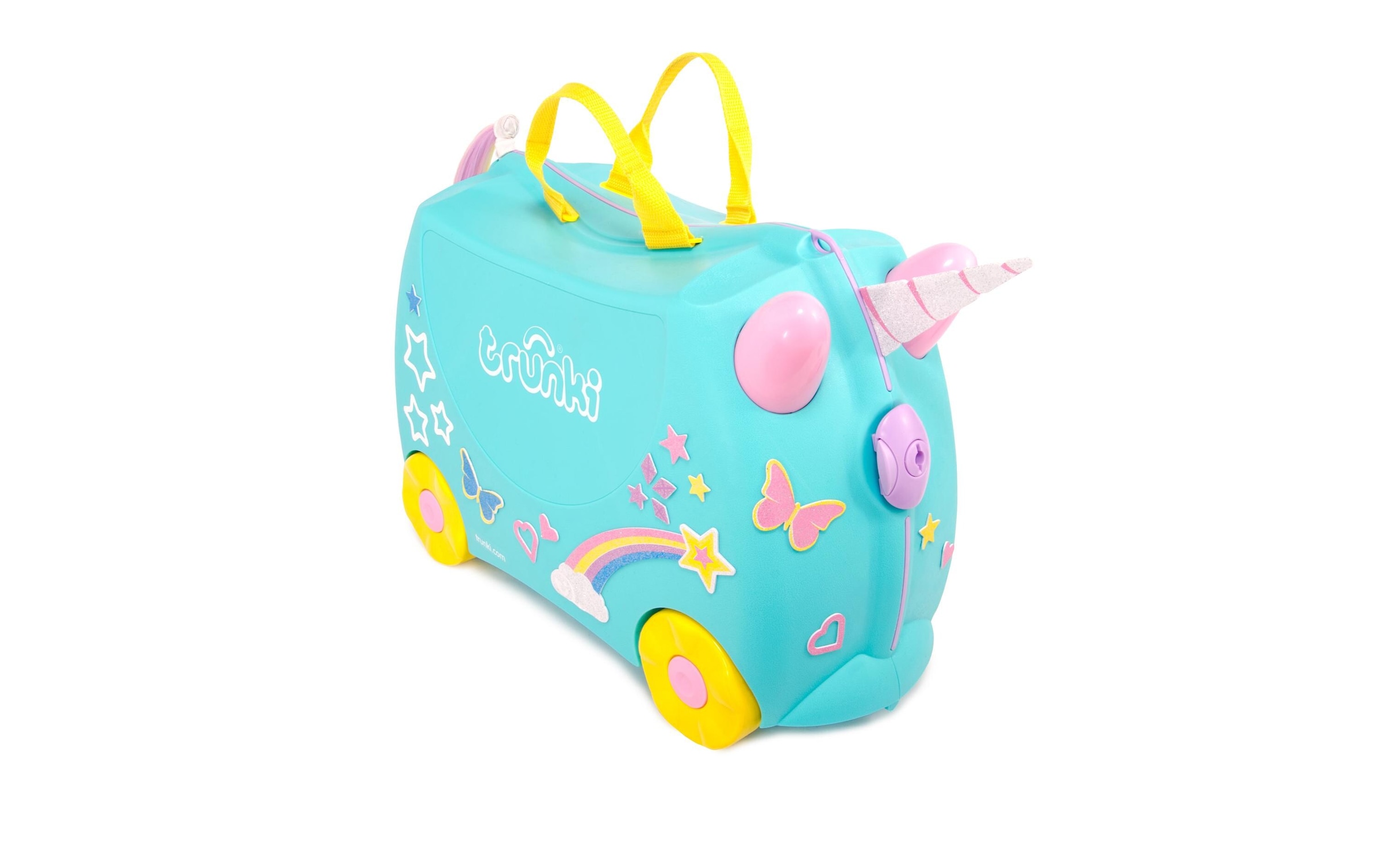 TRUNKI Trolley »Einhorn Una«, 4 Rollen