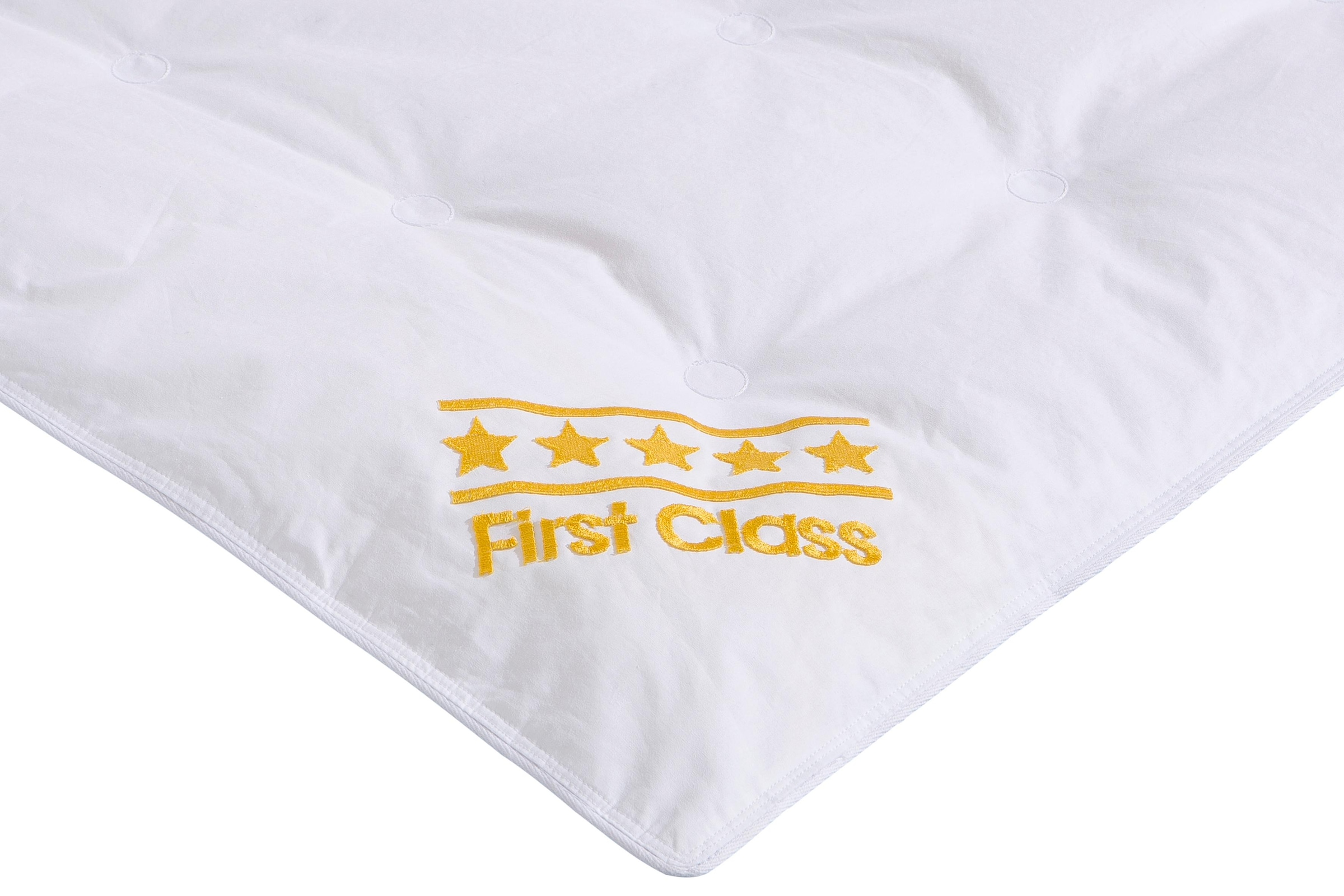 OBB Daunenbettdecke + Federkissen »Emilias« Bettwaren-Set, 135x200 oder 155x220 cm, für Sommer oder Winter