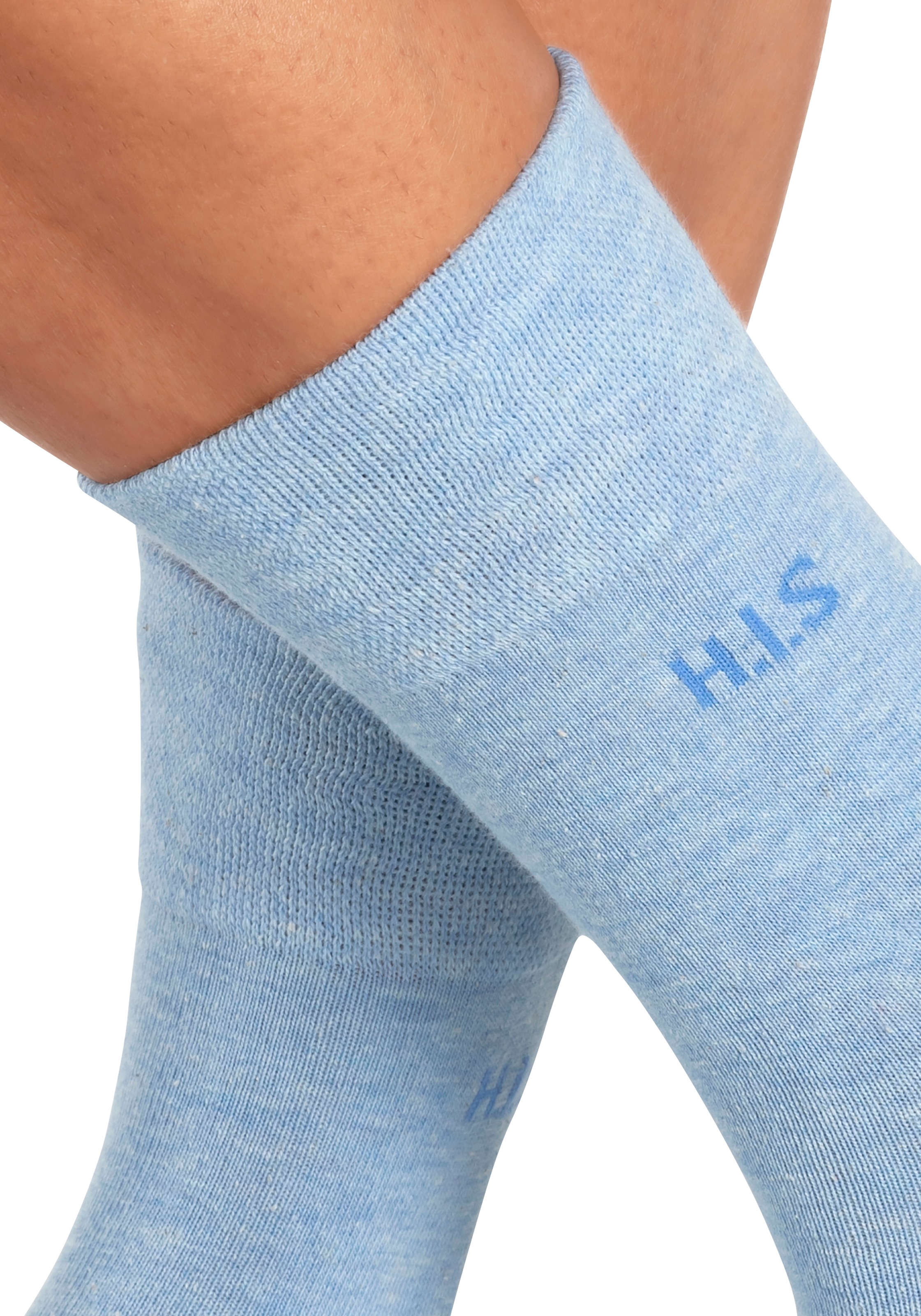 H.I.S Socken, (Packung, 12 Paar), auf Gummi versandkostenfrei ohne einschneidendes