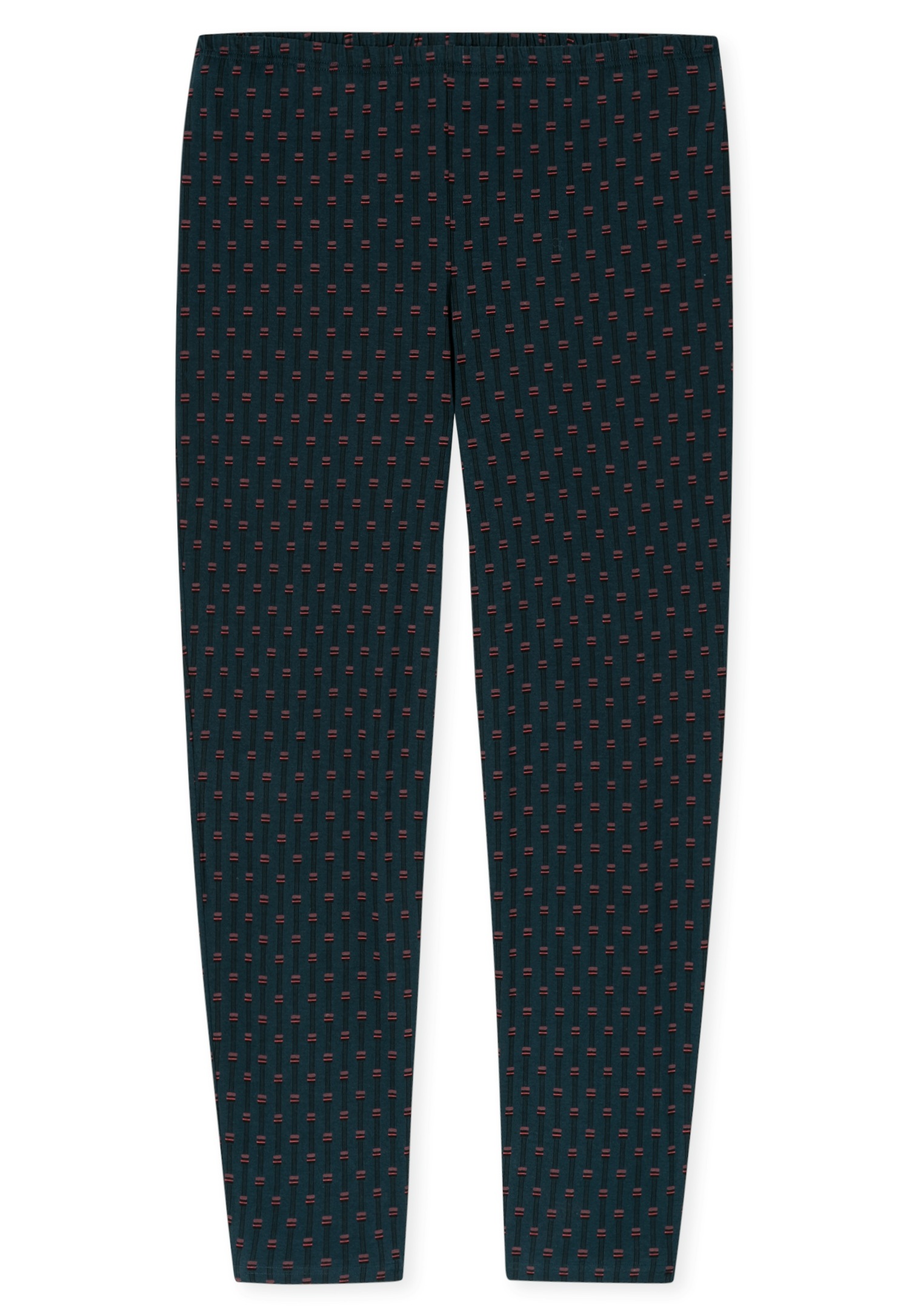 Schiesser Pyjama »Casual Essentials« 2 pièces mit unifarbenem Langarmshirt mit rundem Halsausschnitt