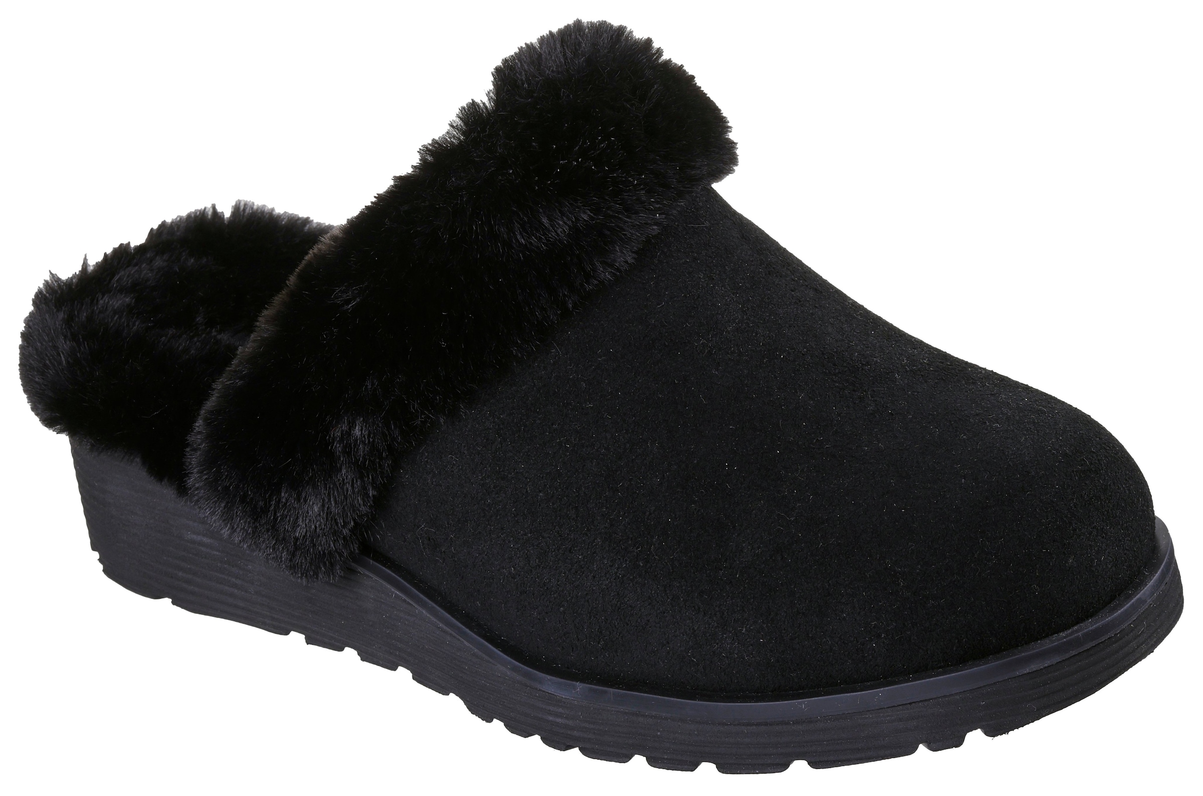 Skechers Hausschuh »KEEPSAKES WEDGE-TIME TO CRUISE«  Pantoffel, Slipper mit Warmfutter