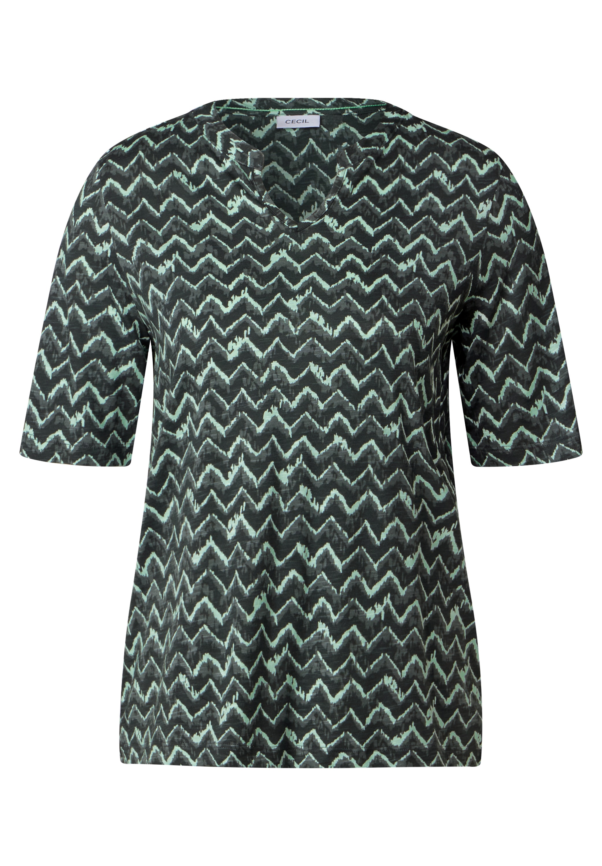 Cecil Tunikashirt, mit All-Over Print