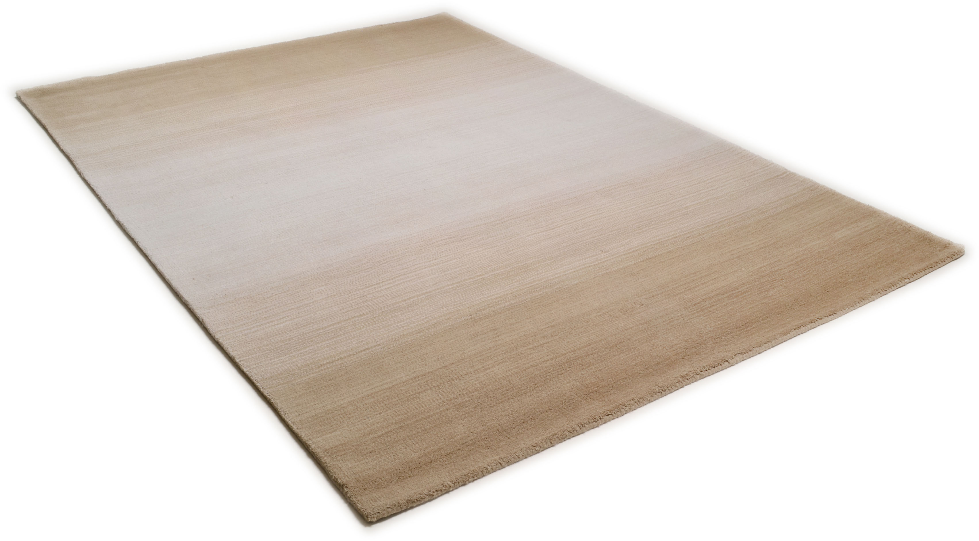 Wollteppich »Wool Comfort«, rechteckig, reine Wolle, moderner Farbverlauf, Wohnzimmer...
