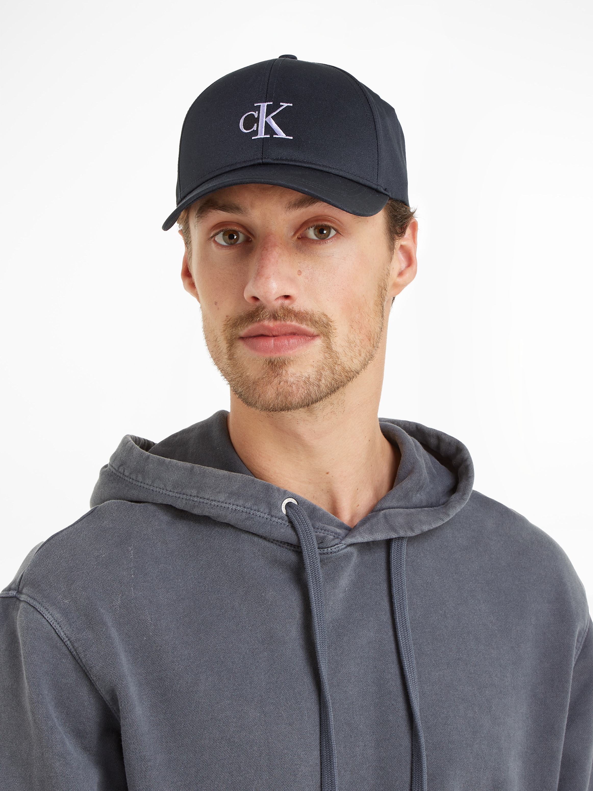 Calvin Klein Jeans Snapback Cap »MONOGRAM EMBRO CAP«, mit Logostickerei