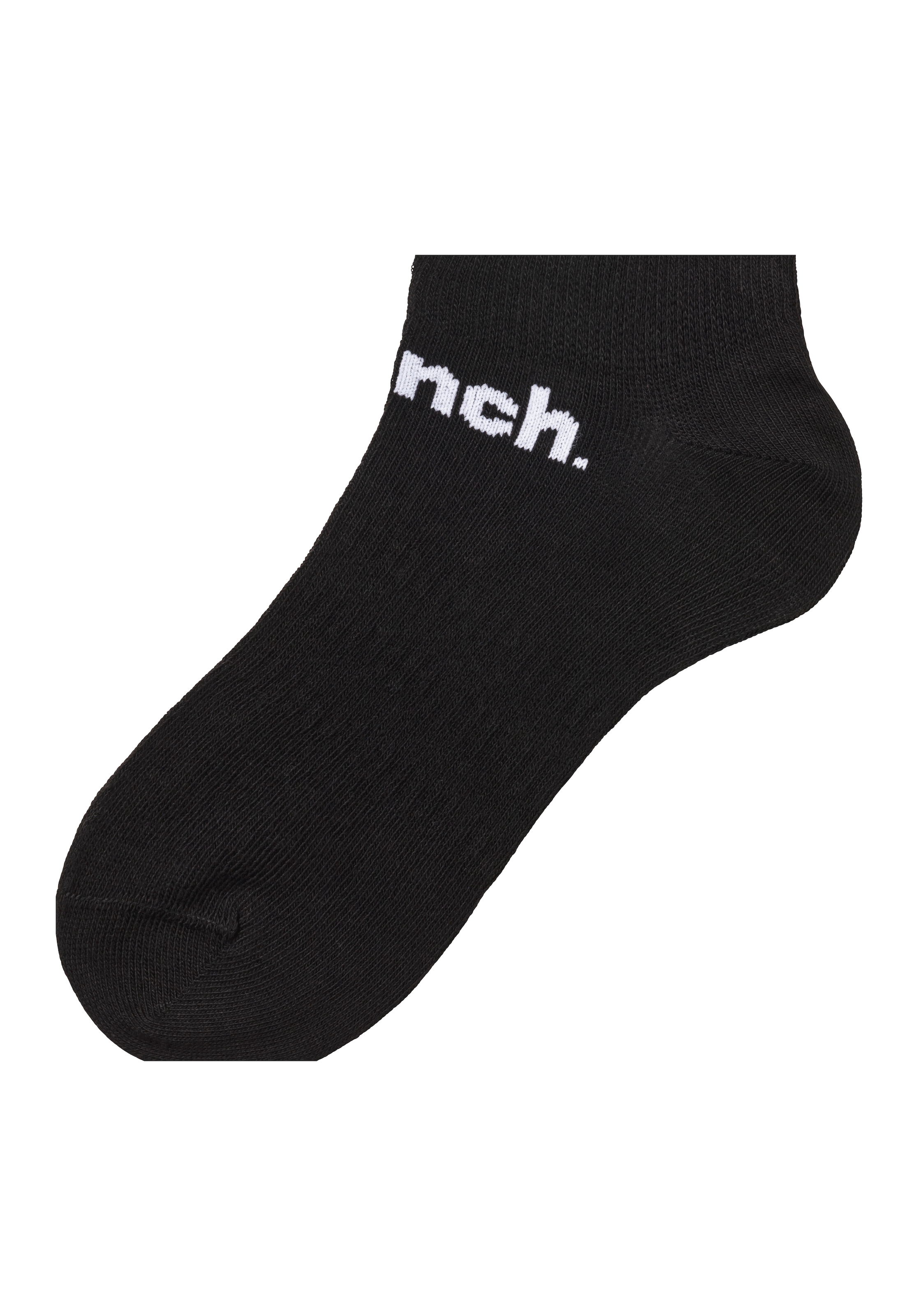 Bench. Sportsocken, (Packung, 6 Paar), Sneakersocken mit klassischem Logoschriftzug