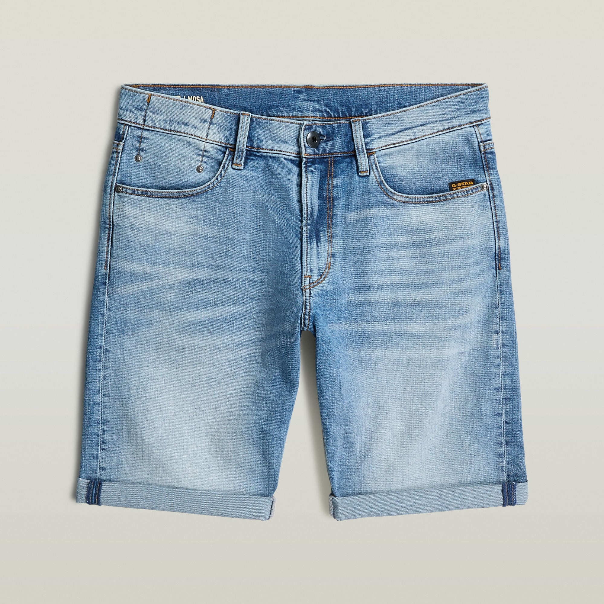 G-STAR Short en jean »Mosa« mit Umschlagsaum