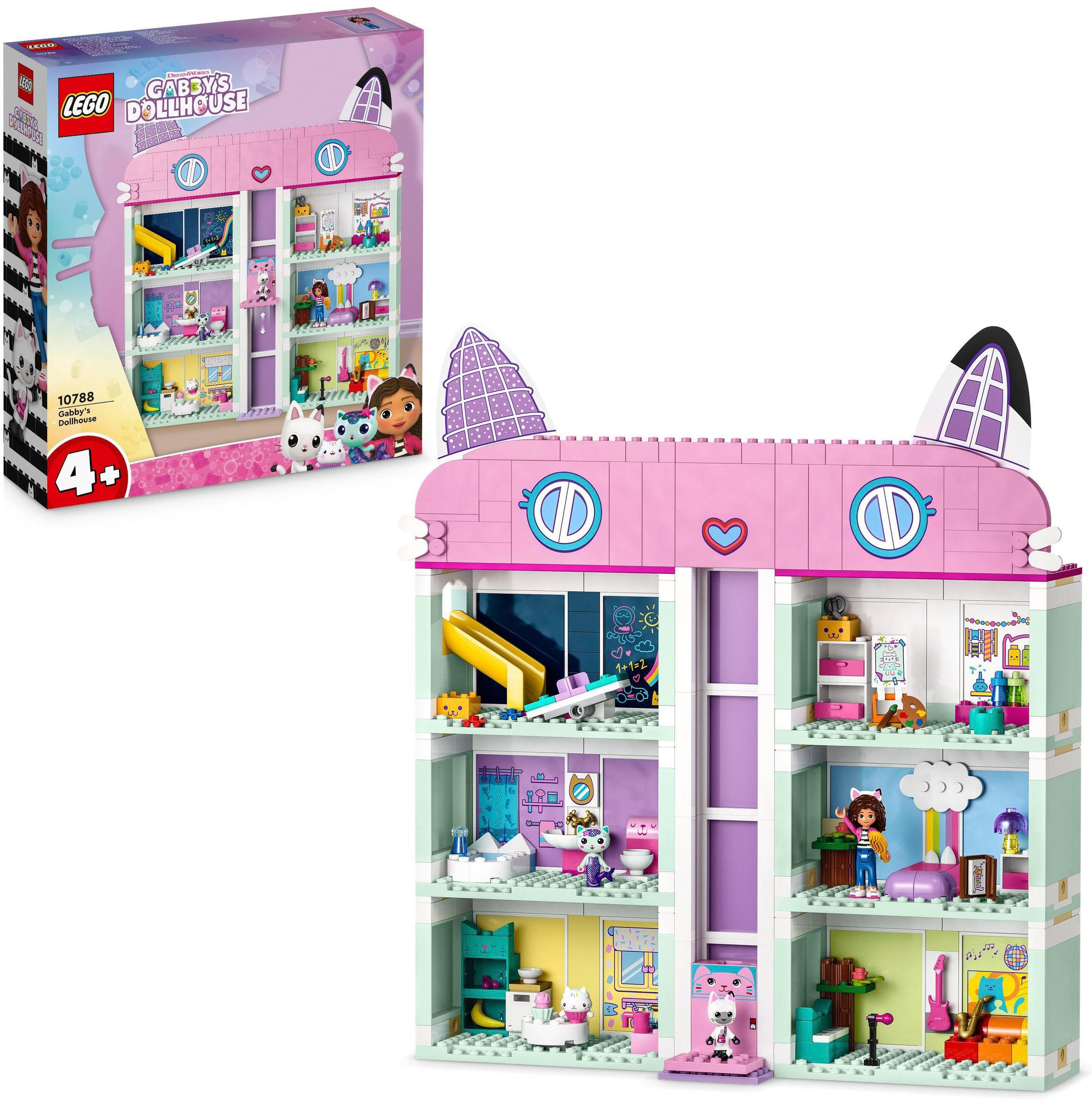 Image of LEGO Konstruktionsspielsteine "Gabbys Puppenhaus (10788), LEGO Gabbys Dollhouse" Made in Europe
