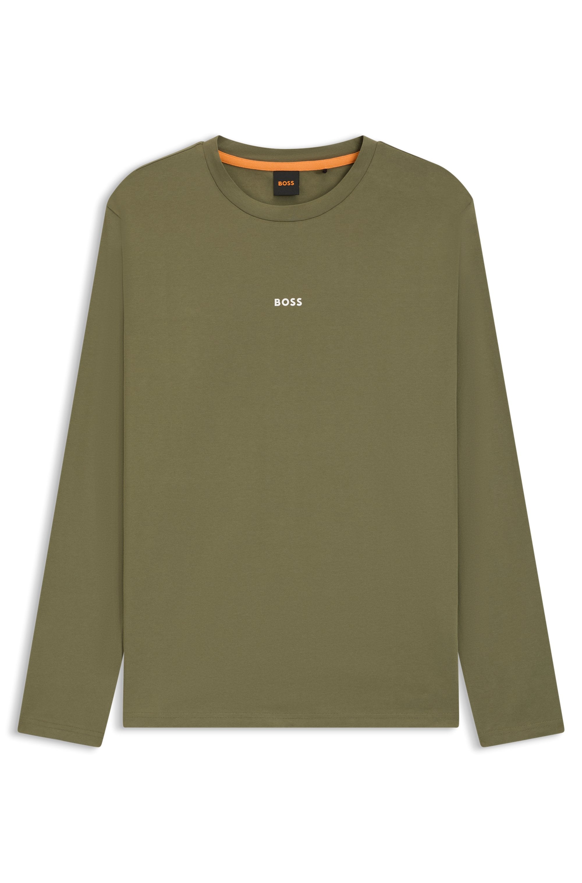 BOSS ORANGE Langarmshirt »TChark«, mit Rundhalsausschnitt