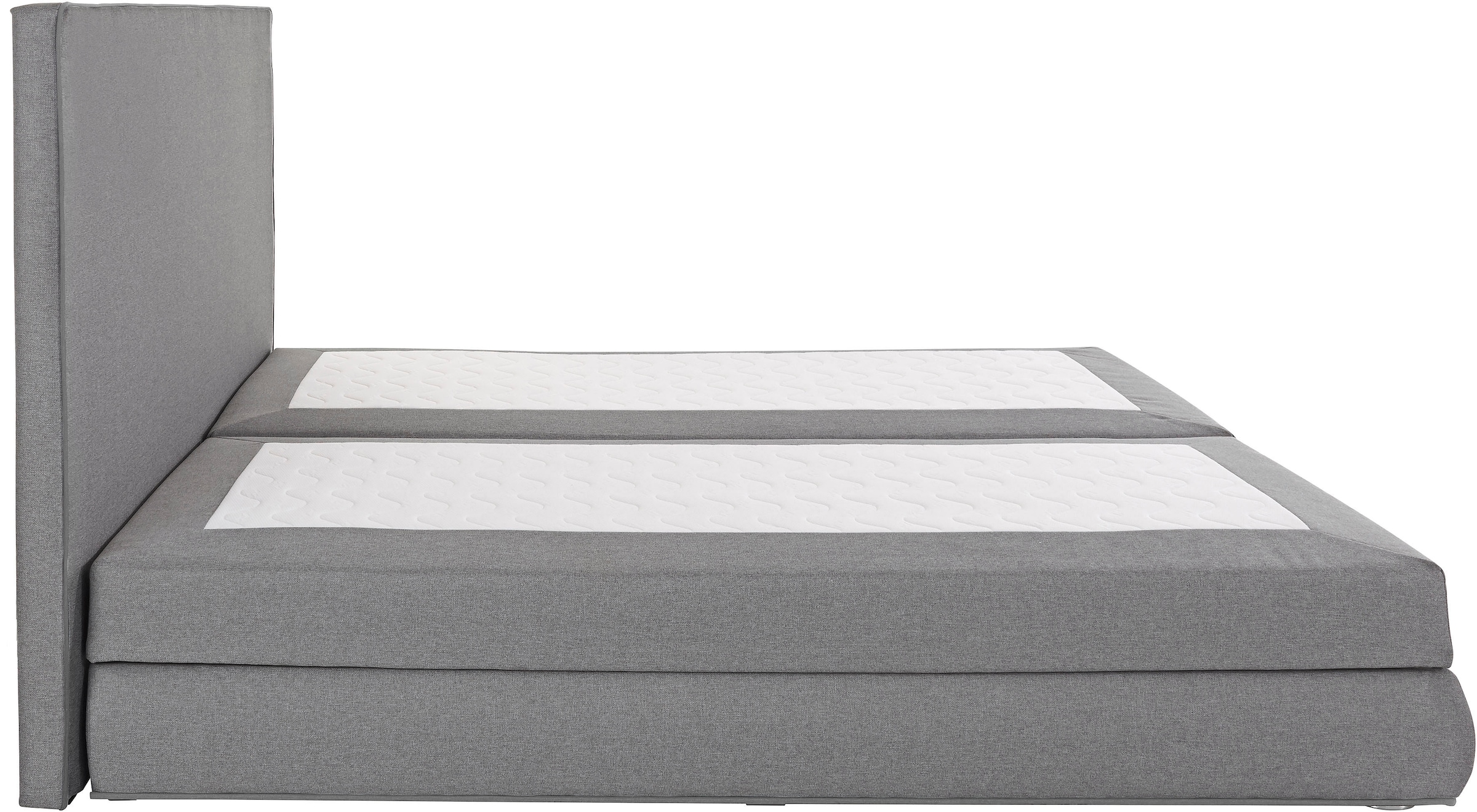 COLLECTION AB Boxspringbett »Ninoni«, inkl. Bettkasten, Topper und wahlweise mit LED-Beleuchtung, Liegefläche 180 x 200 cm
