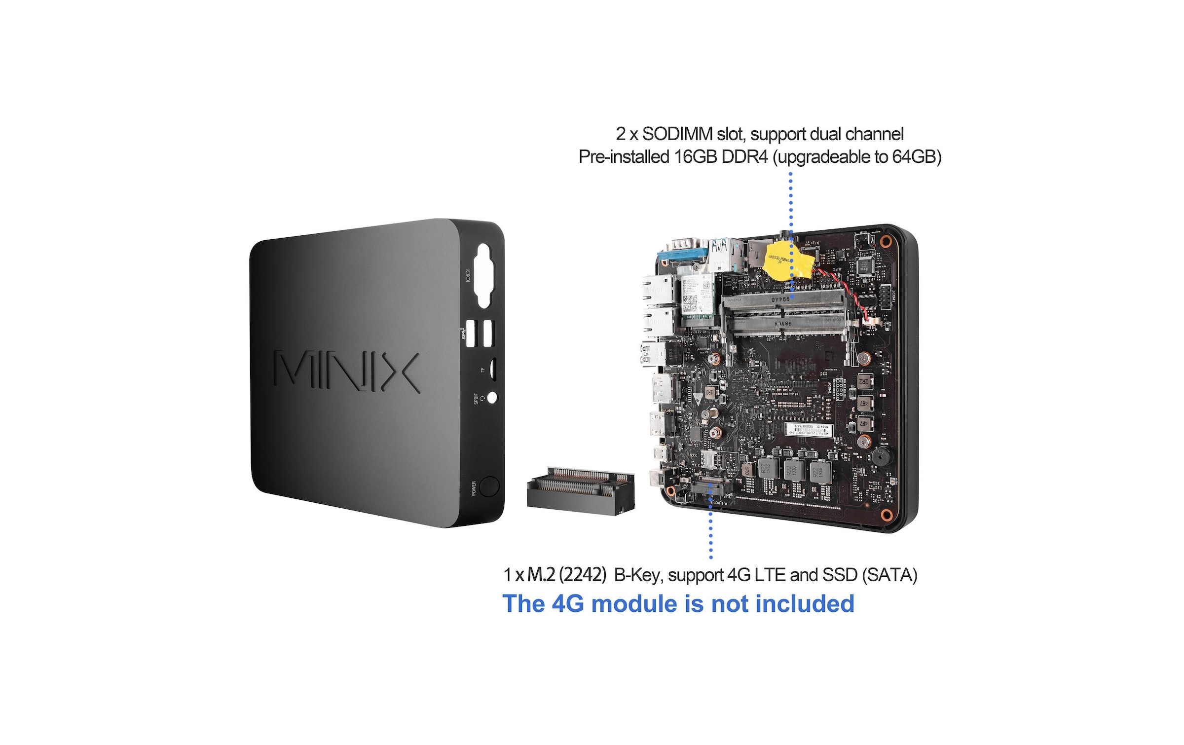 Minix Streaming-Box »NGC-7 Pro«