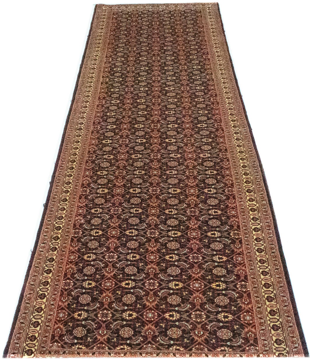 Image of morgenland Hochflor-Läufer »Bidjar Stark Gemustert Blu scuro 300 x 73 cm«, rechteckig, 1 mm Höhe, Unikat mit Zertifikat bei Ackermann Versand Schweiz