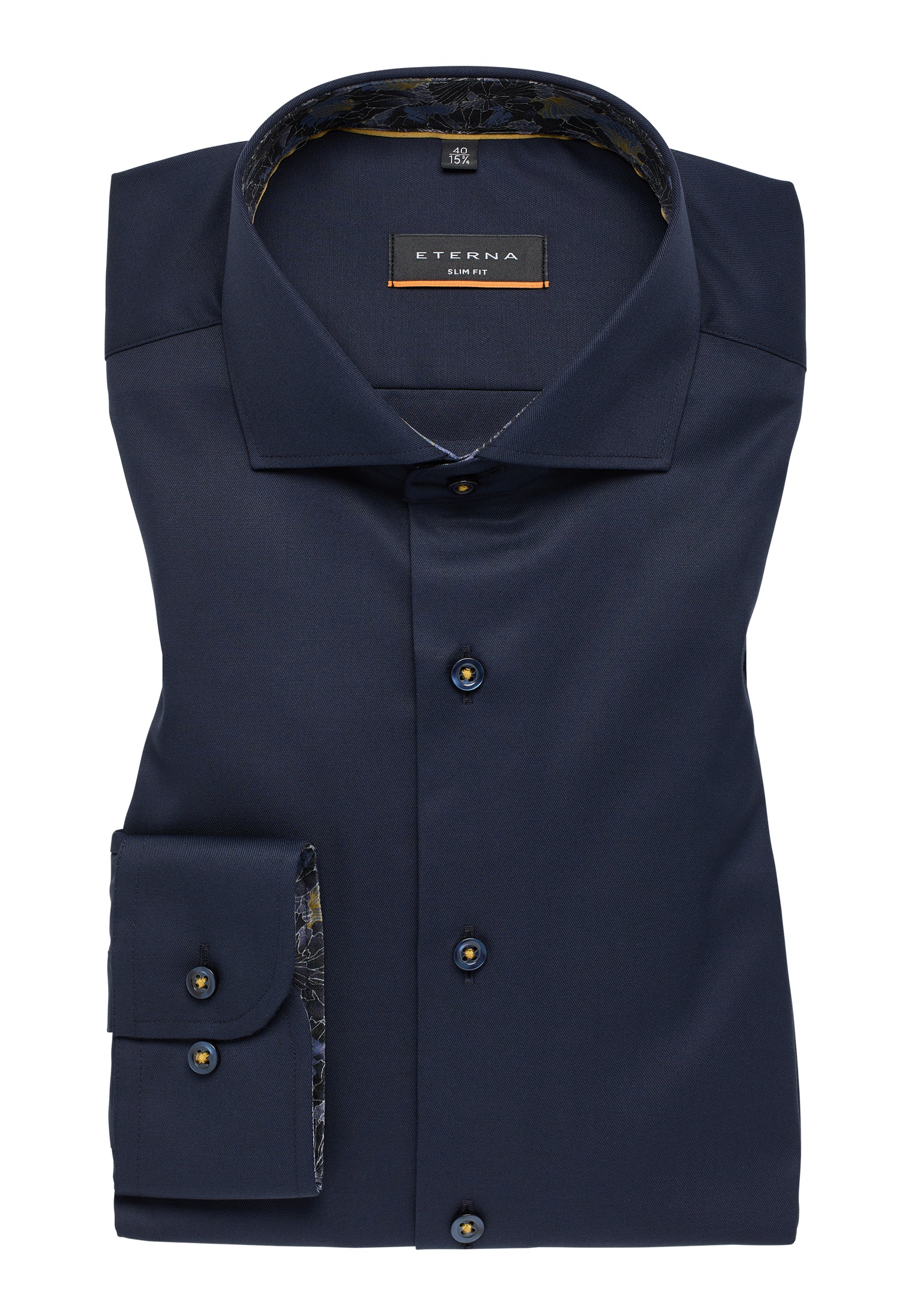 Eterna Langarmhemd »SLIM FIT« NON IRON (bügelfrei)