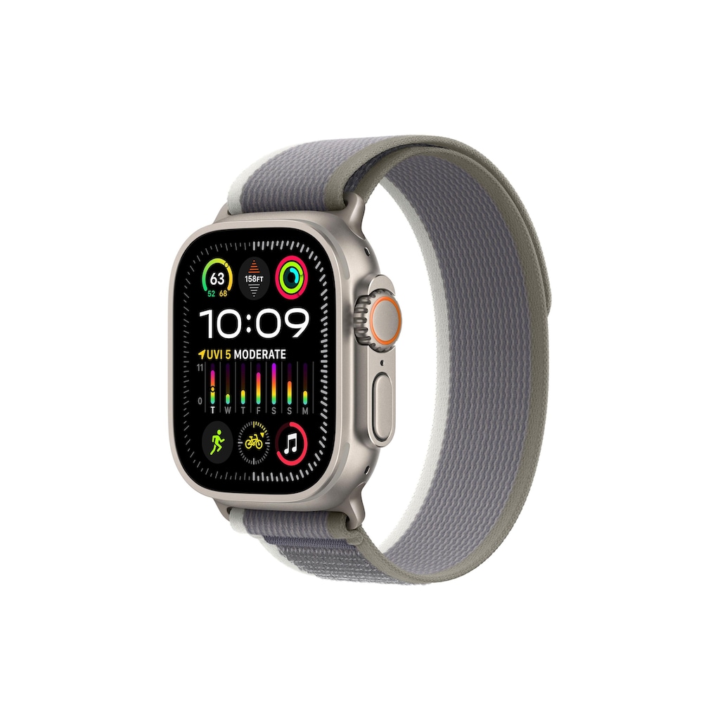 Apple Smartwatch »Ultra 2 GPS + Cellular, Titan 49mm Trail Loop«