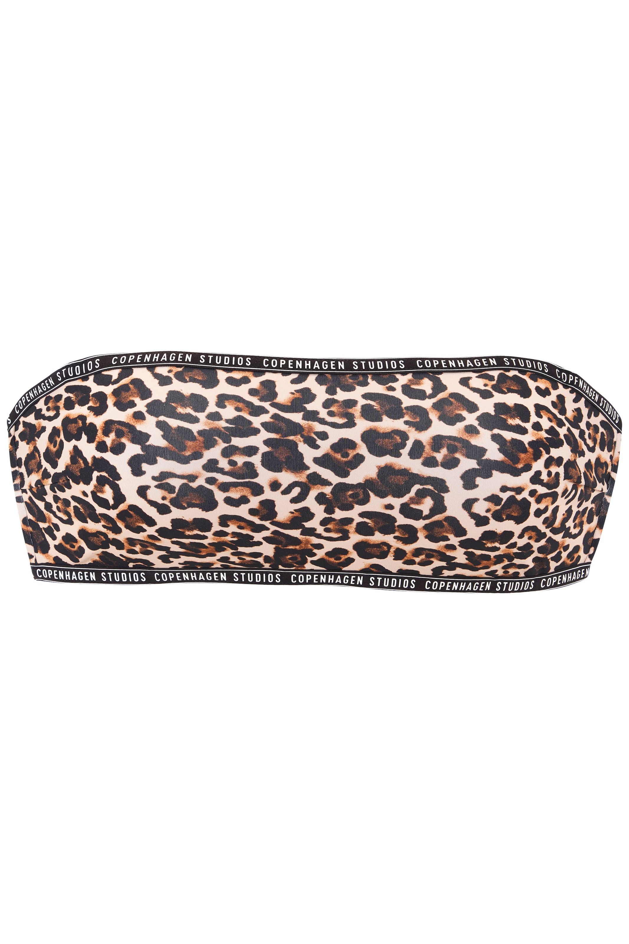 Copenhagen Studios Bandeau-Bikini-Top »Leody«, Mit trendigem Animalprint