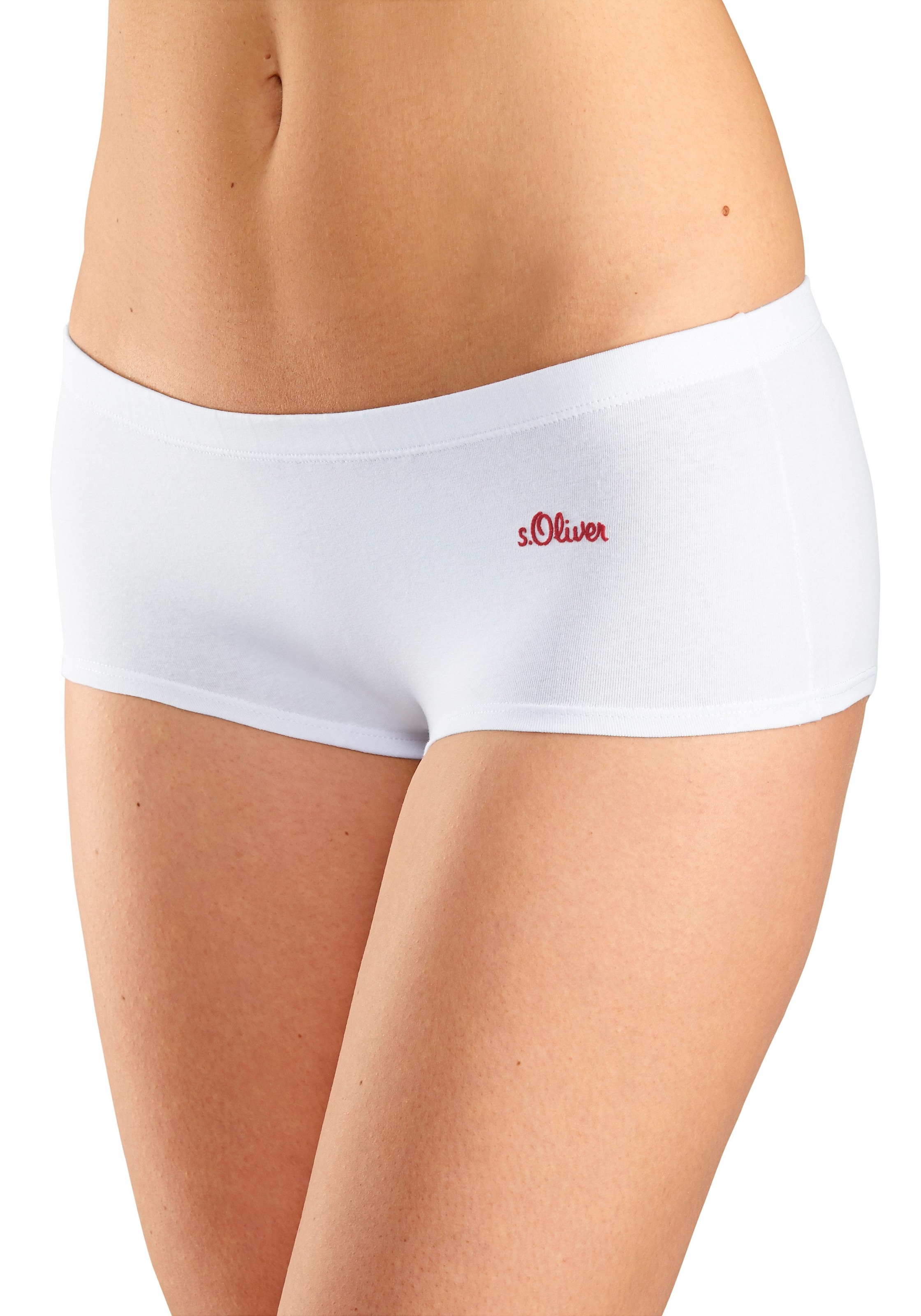 s.Oliver Hipster 3er-Pack,  aus elastischer Baumwoll-Qualität