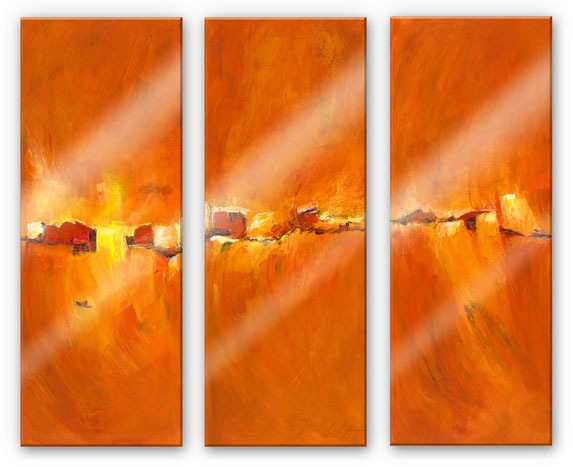Image of Wall-Art Mehrteilige Bilder »Herbst Sonne (3-teilig)«, (Set, 3 St.) bei Ackermann Versand Schweiz