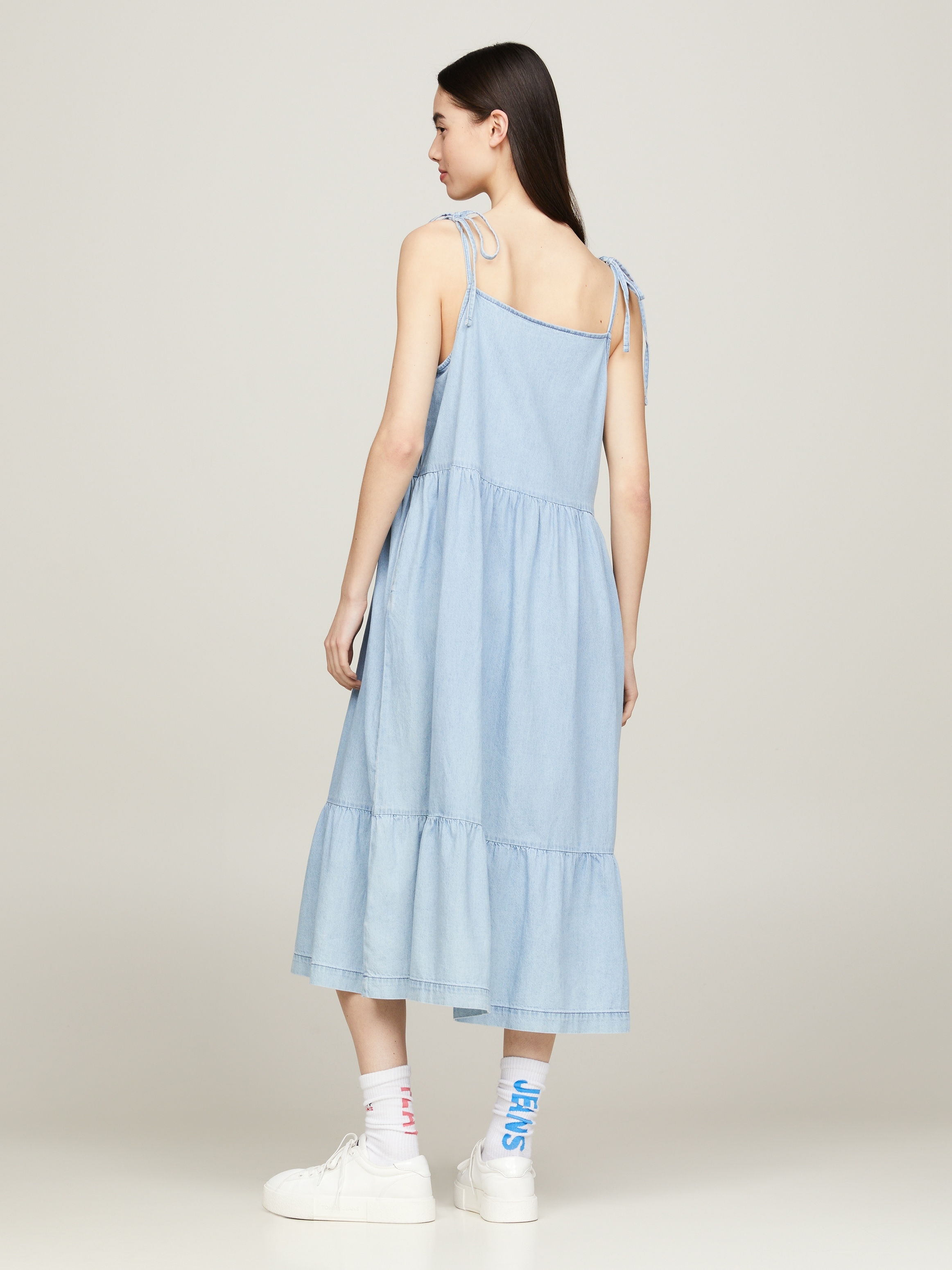 Tommy Jeans Curve Blusenkleid »TJW CHAMBRAY DRESS EXT«, Grosse Grössen