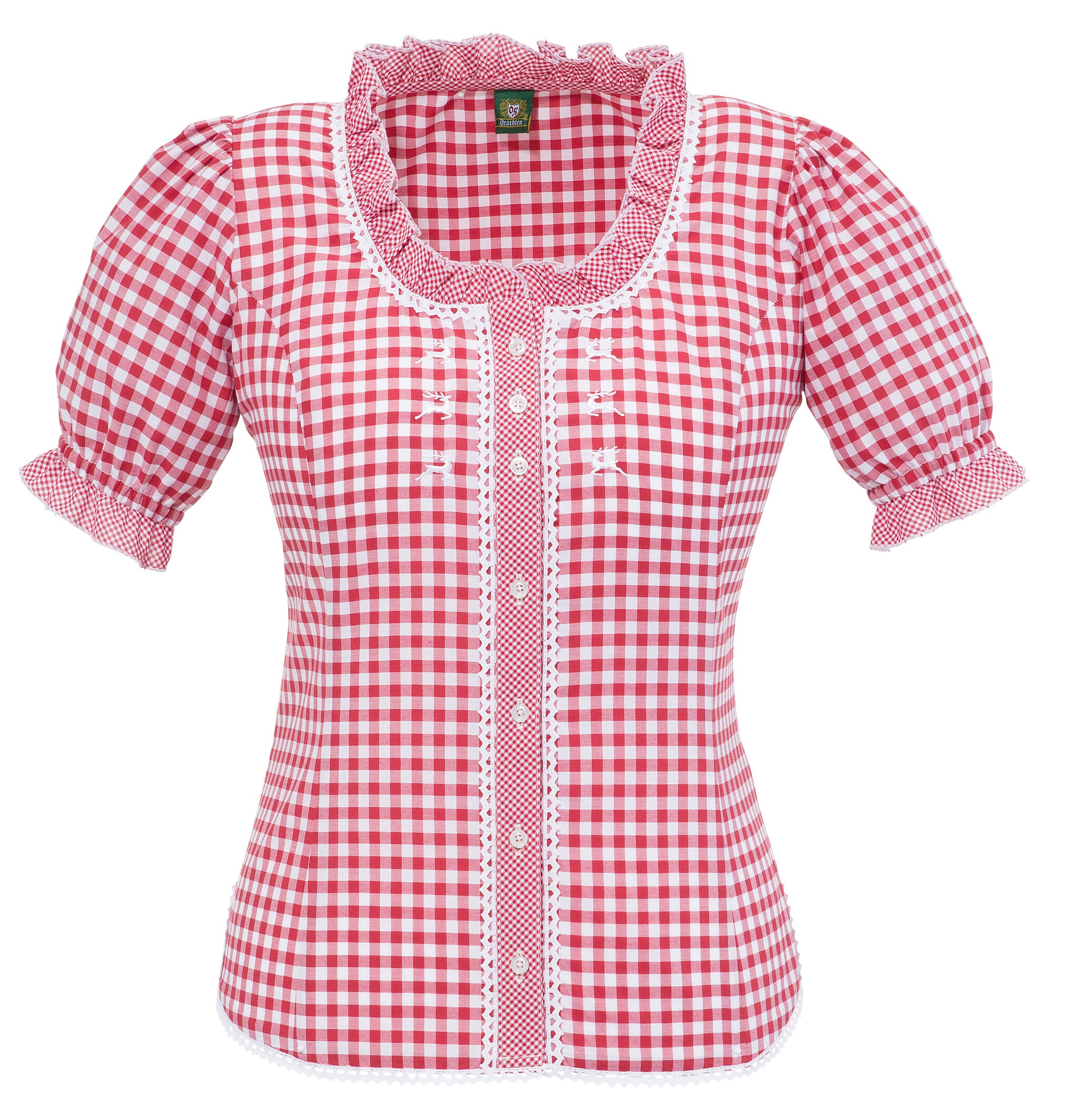 Image of OS-Trachten Trachtenbluse, Damen, mit Hirschstickerei bei Ackermann Versand Schweiz