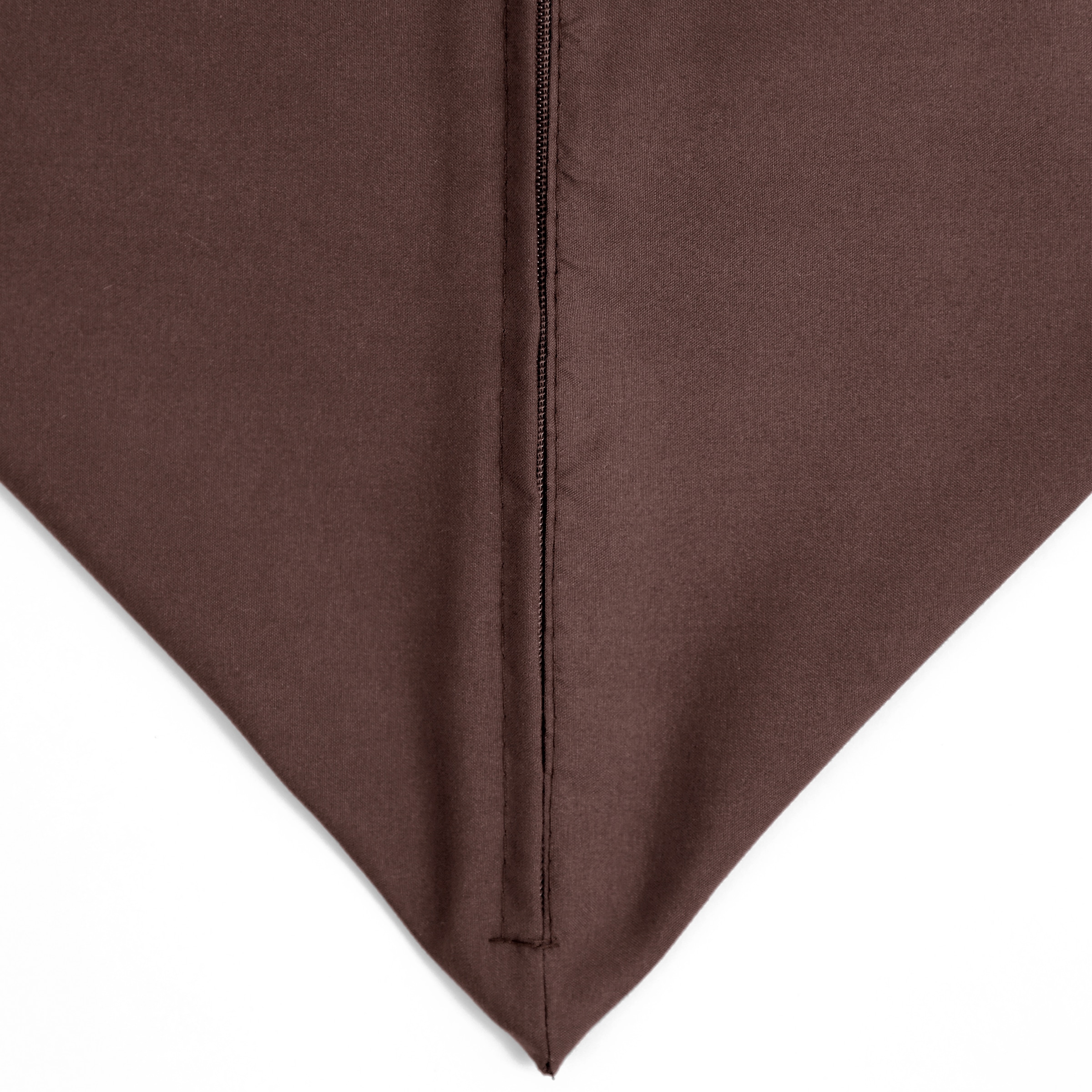 GOODproduct Coussin décoratif »Parry  Microfaser« lot de 2, uni, housses de coussin sans rembourrage, avec fermeture éclair