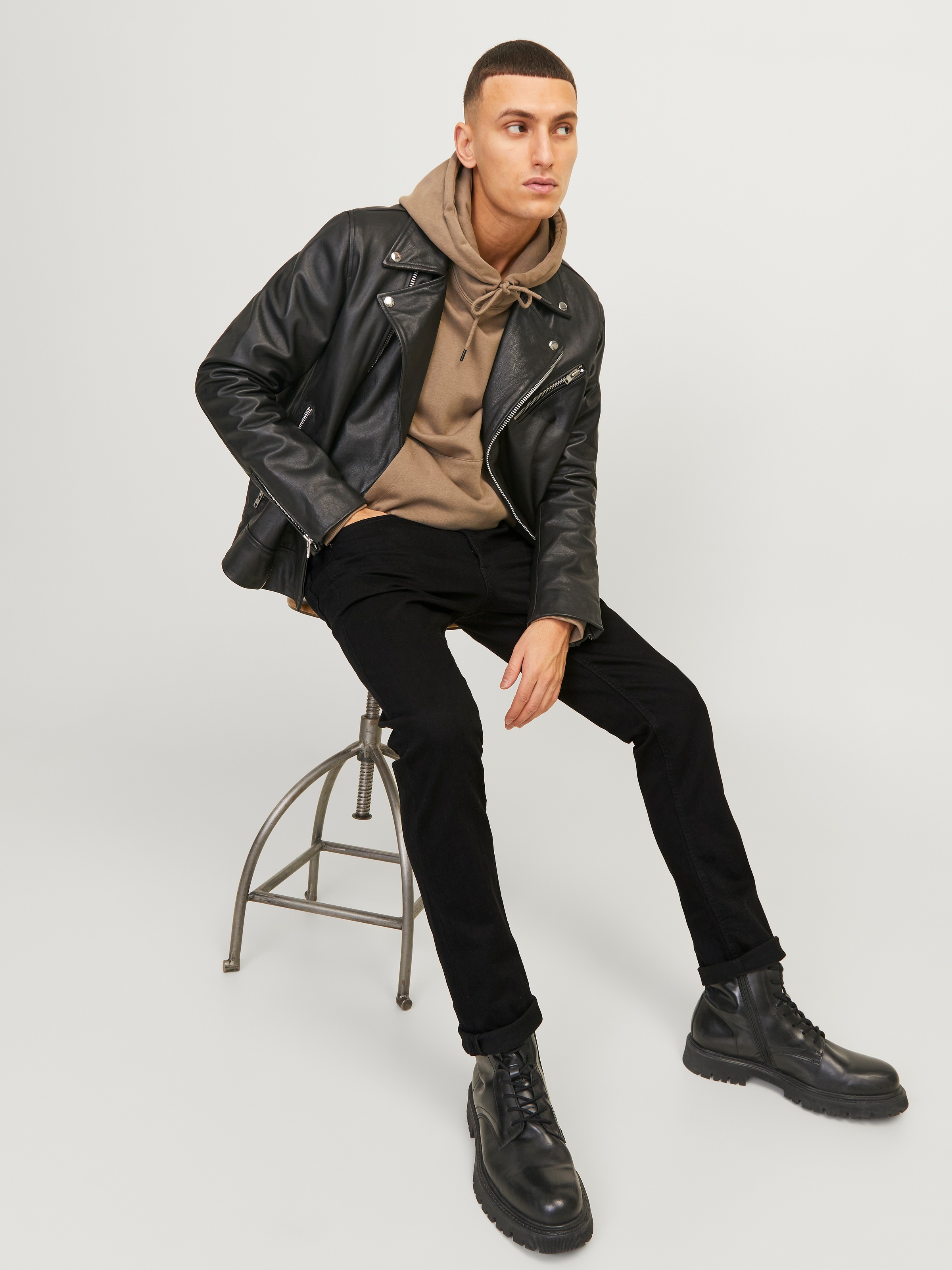 Jack & Jones Jeans slim »JJIGLENN  Slim-Fit mit Stretch und praktischer 5-Pocket-Form« Baumwollmischung, slim fit