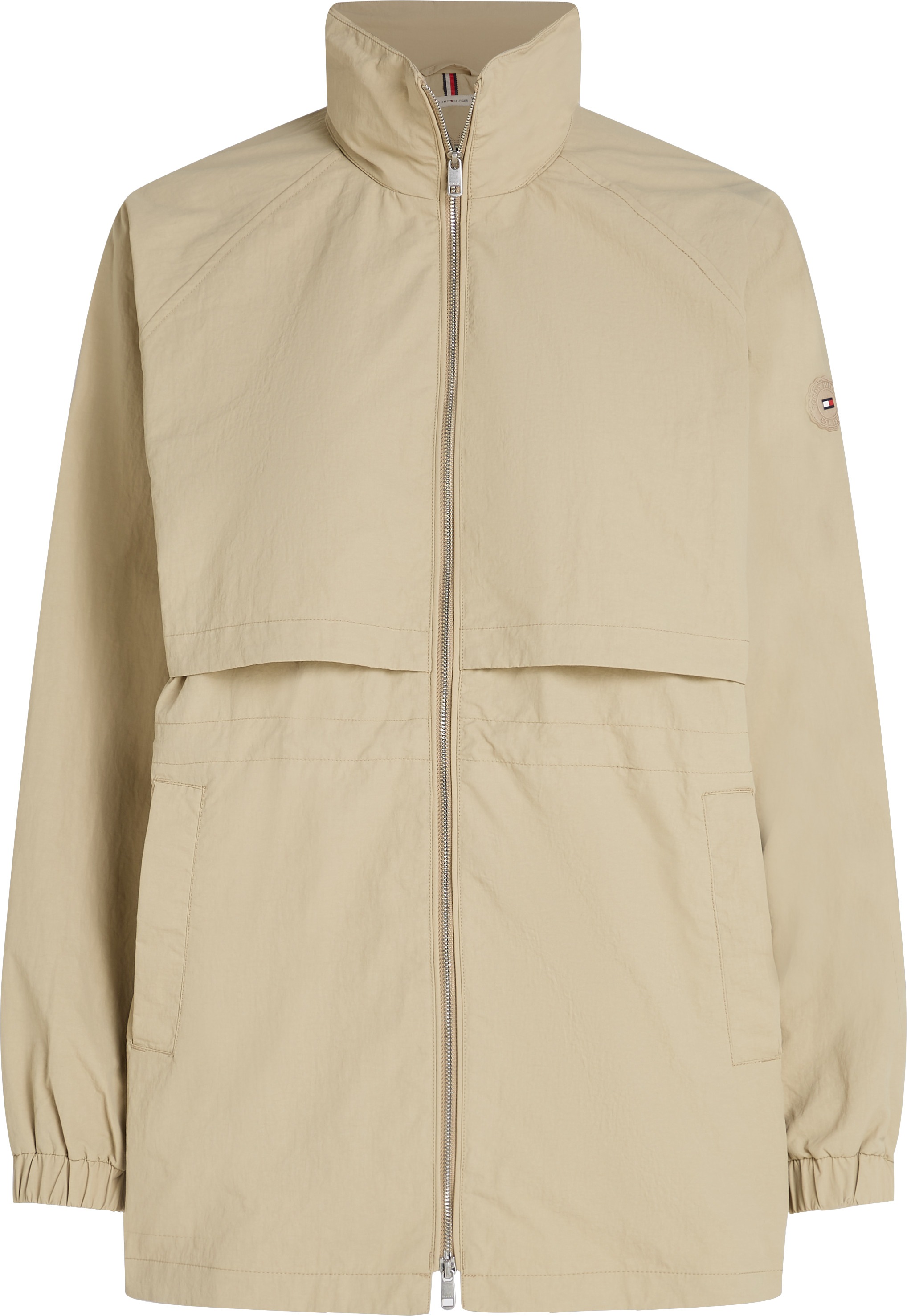 Tommy Hilfiger Windbreaker »NYLON CRINKLE WINDBREAKER«, in Crinkle-Qualität