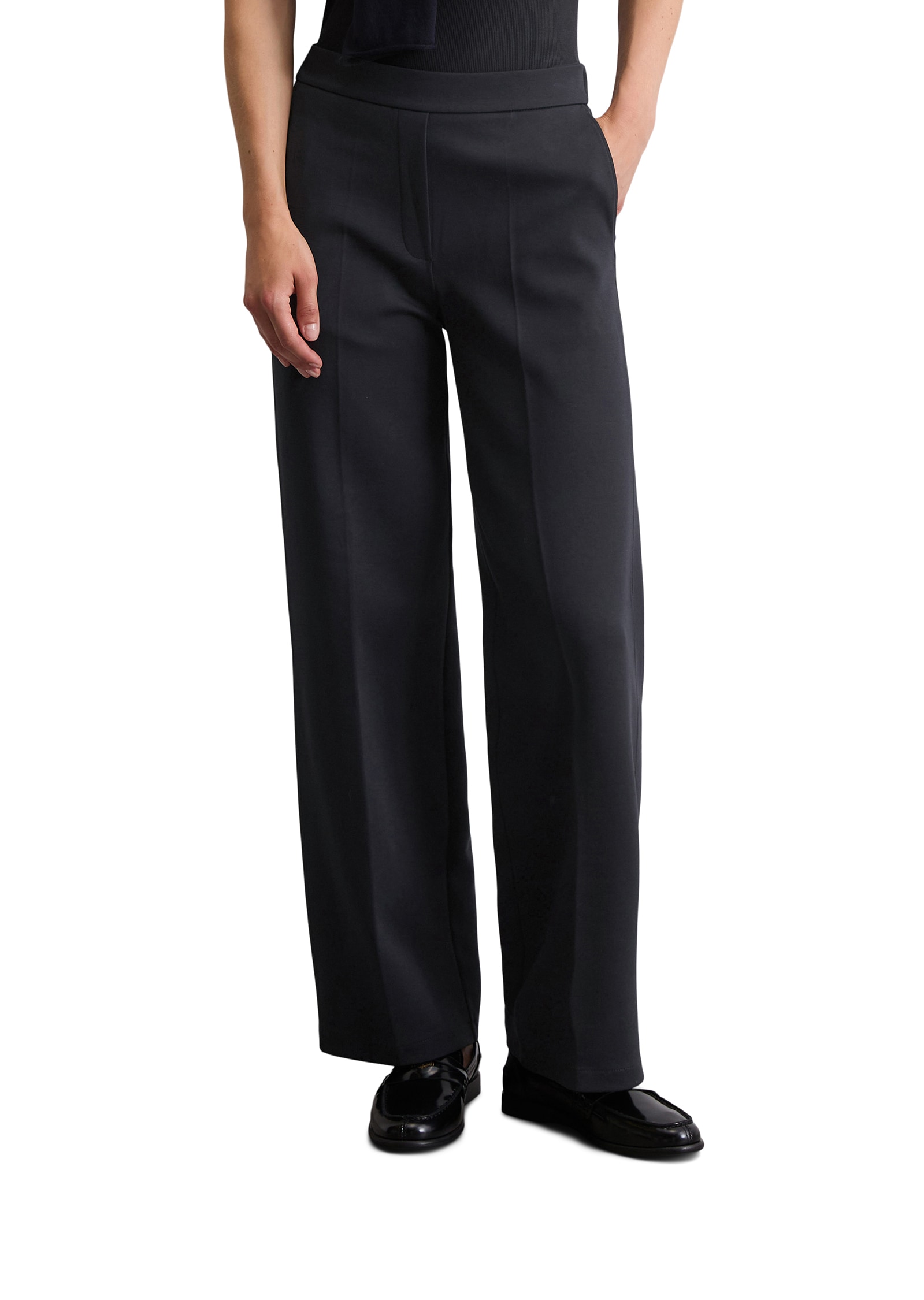 Image of Marc OPolo Jerseyhose regular fit, weite Form, elastischer Bund