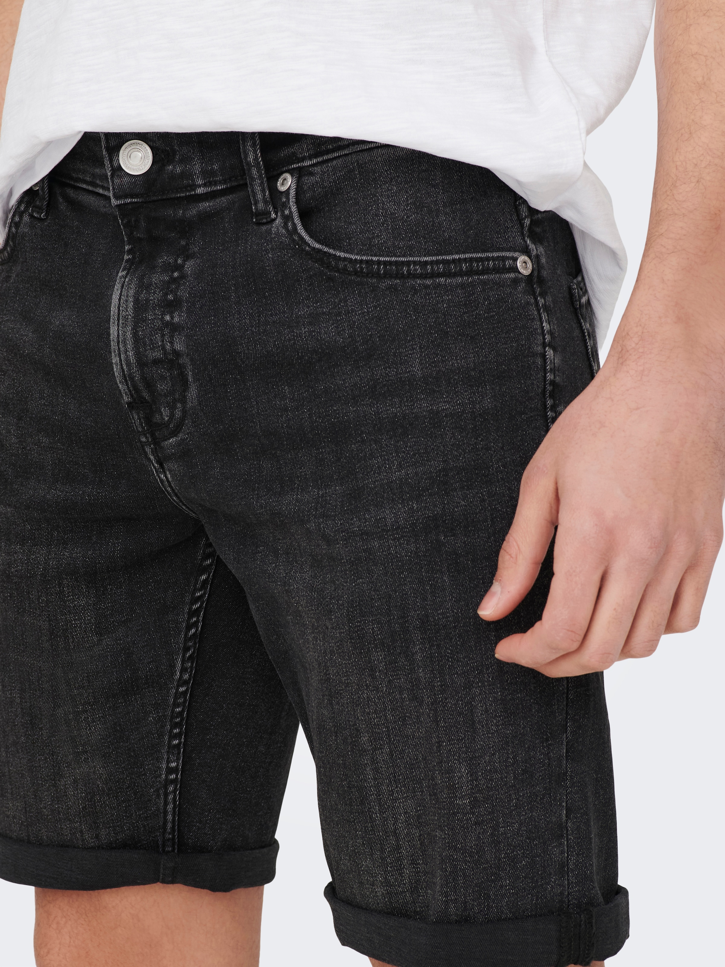 ONLY & SONS Short en jean »ONSPLY LIGHT BLUE 5189 SHORTS DNM NOOS«