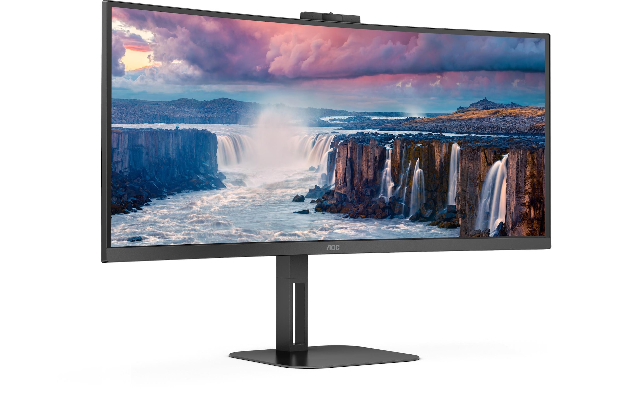 AOC Curved-LED-Monitor »CU34V5CW/BK« 86,36 cm/34 ″  3440 x 1440 px UWQHD 100 Hz