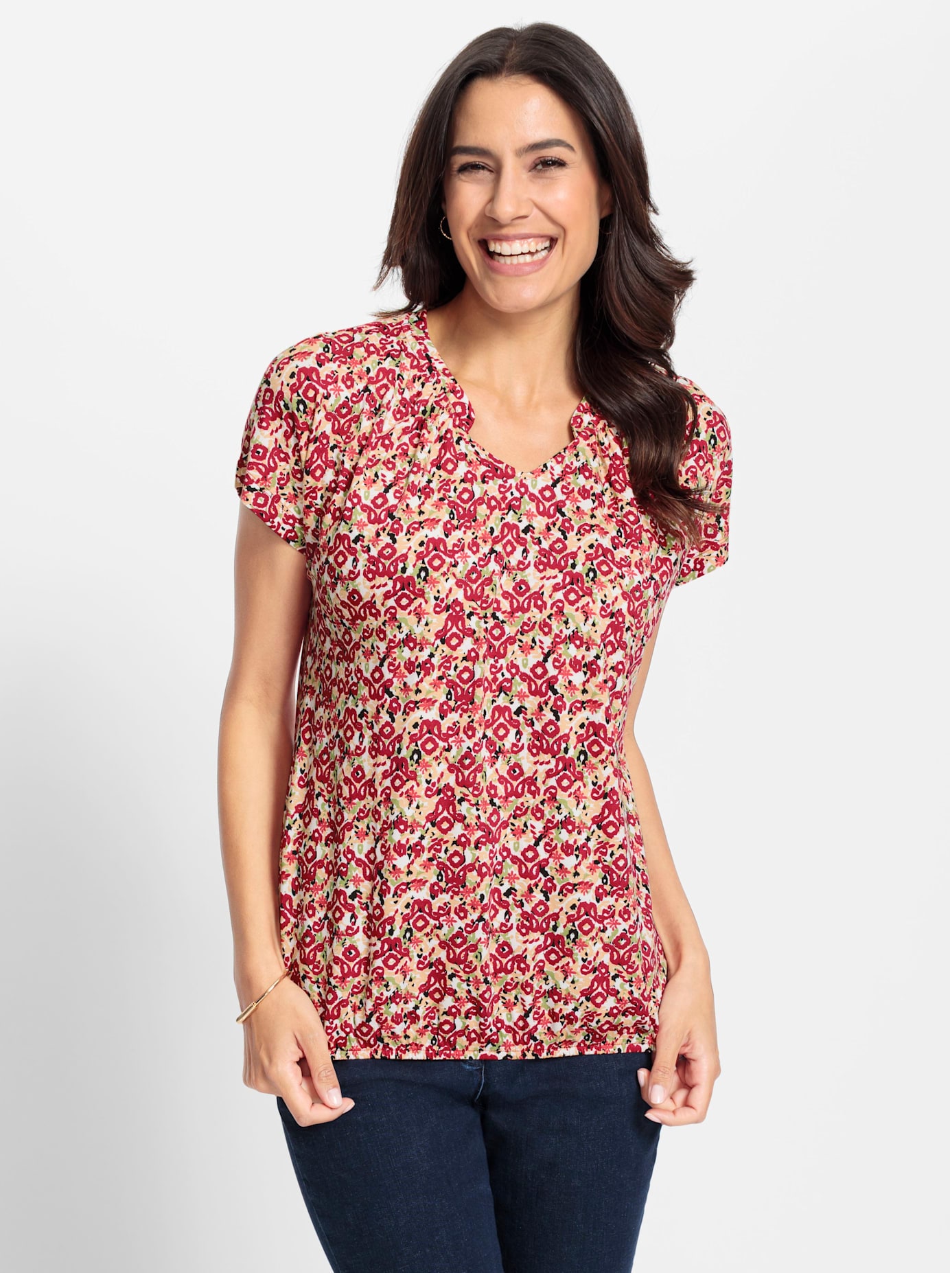 Inspirationen Print-Shirt »Print-Shirt«, (1 tlg.)